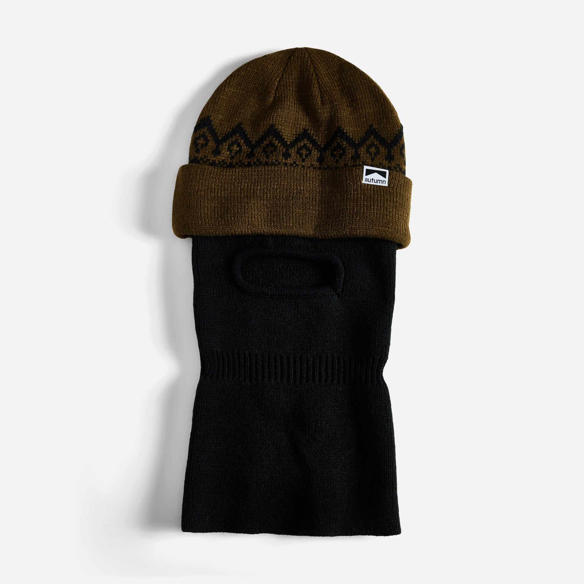 ハット WOOALONG Fuzzy beanie BLACK WL244KHA01WBLK WMCAPS Winter Beanie Hats for Men Women, Fleece Lined Beanie