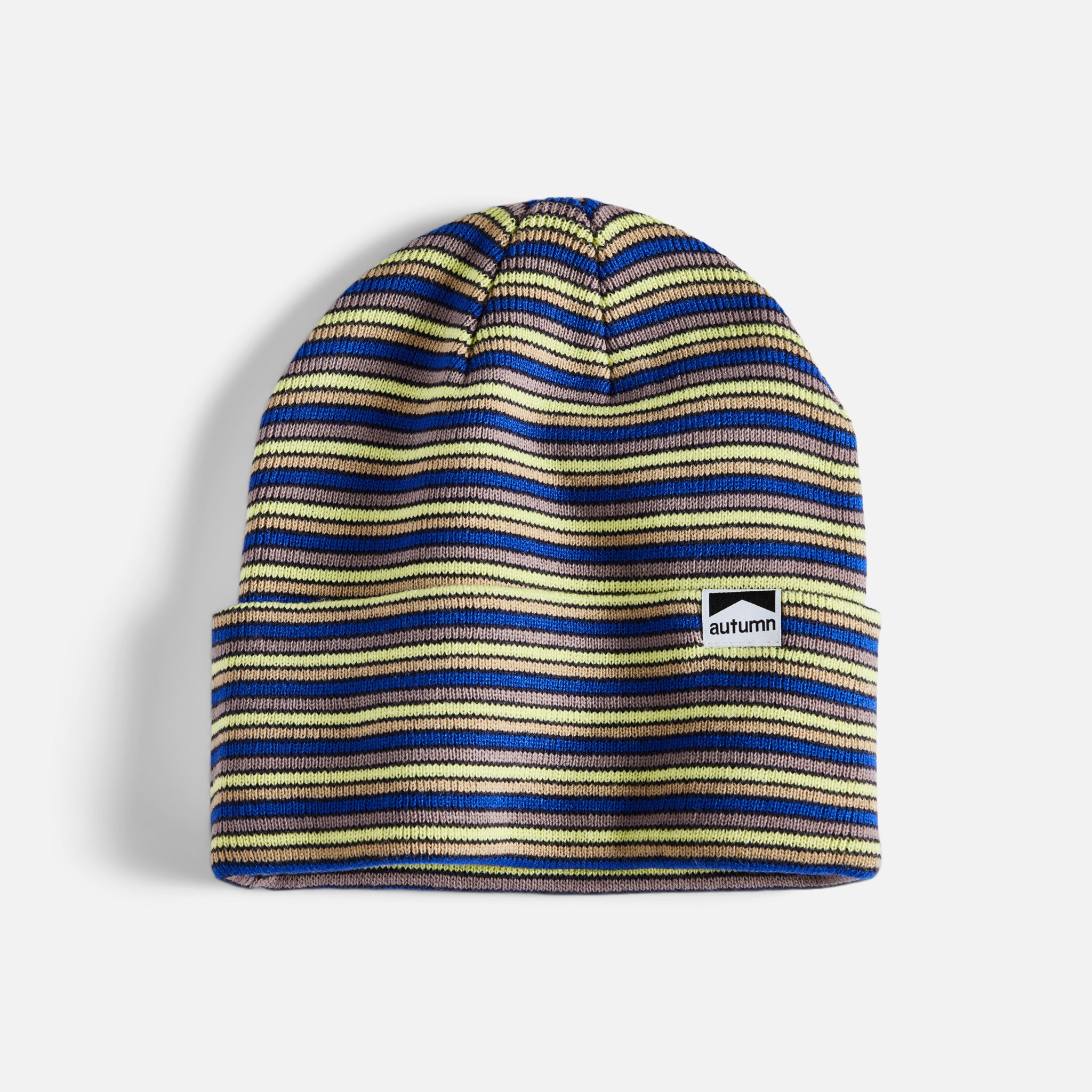 Navy Mix Knit Hat