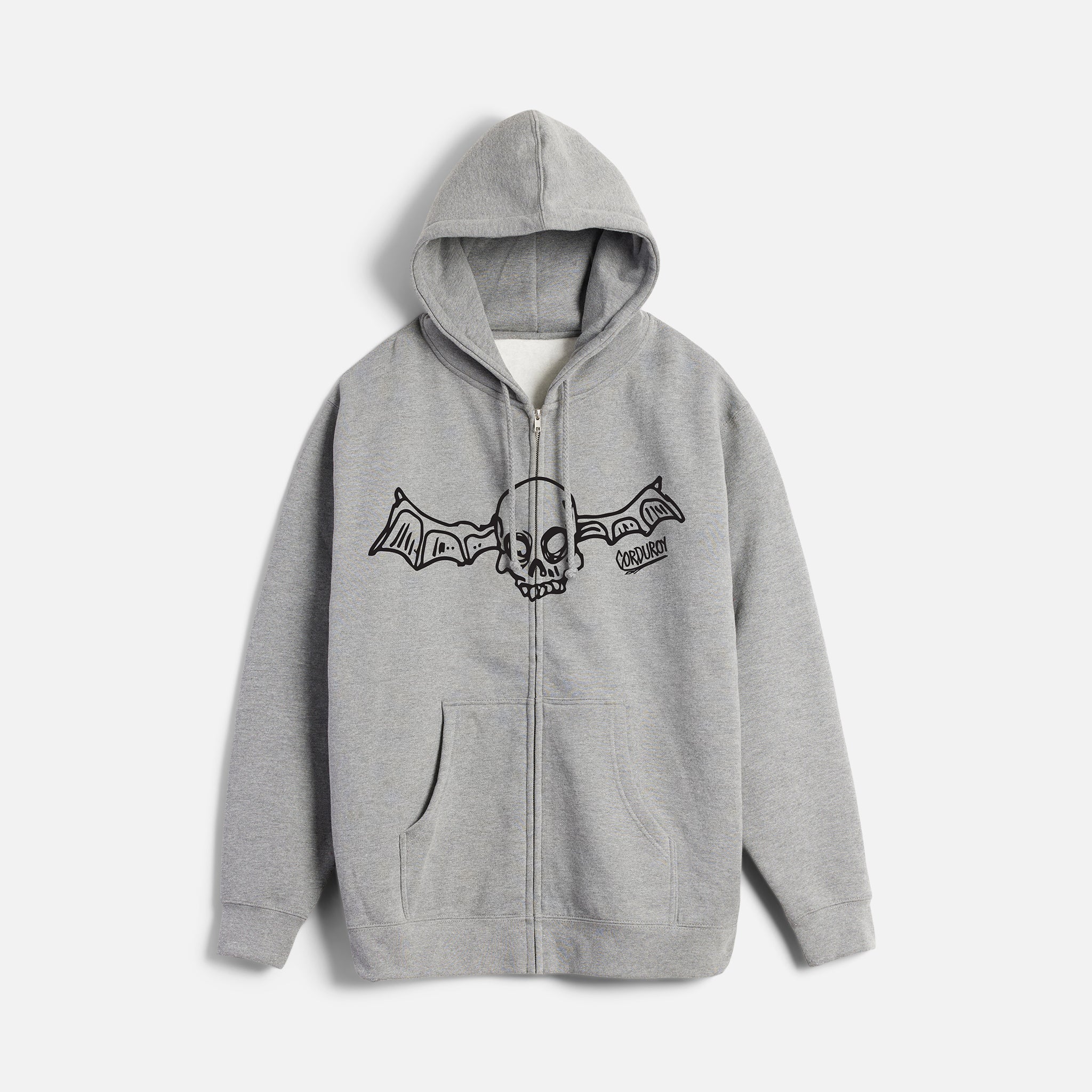 FOS Zip Hoodie - Athletic Heather – autumnheadwear