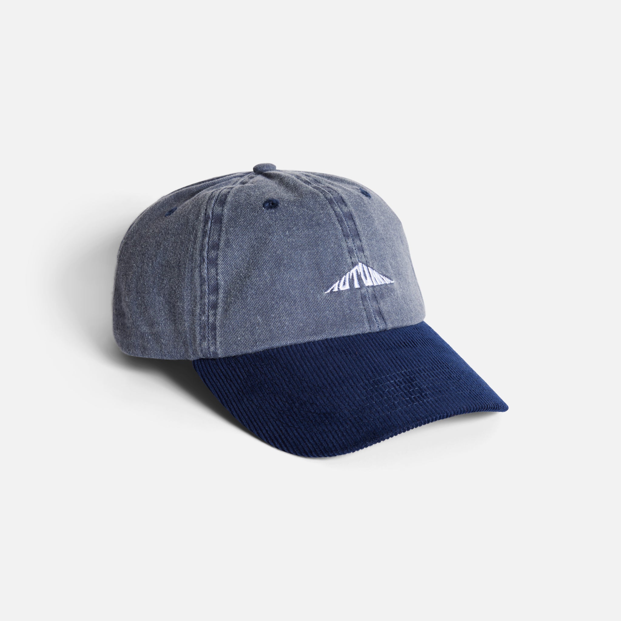 Prewashed Canvas Strapback - Navy – autumnheadwear
