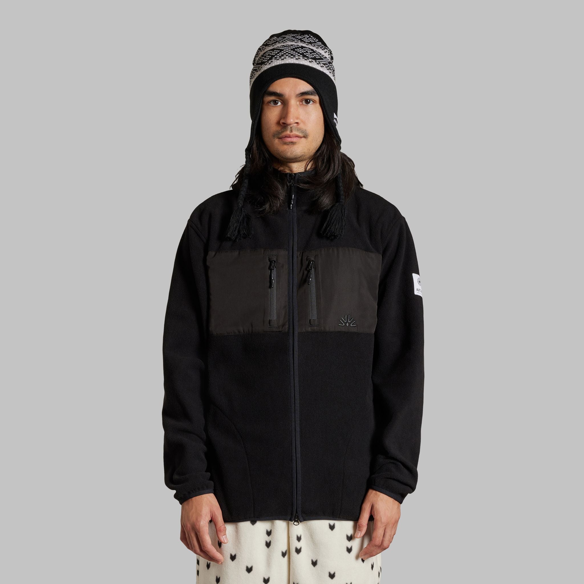 ★OY★BIG POCKET FLEECE HOODED JACKET - BLACK★正規品/送料込 m_hooded_techfleece_fz_ob_02.