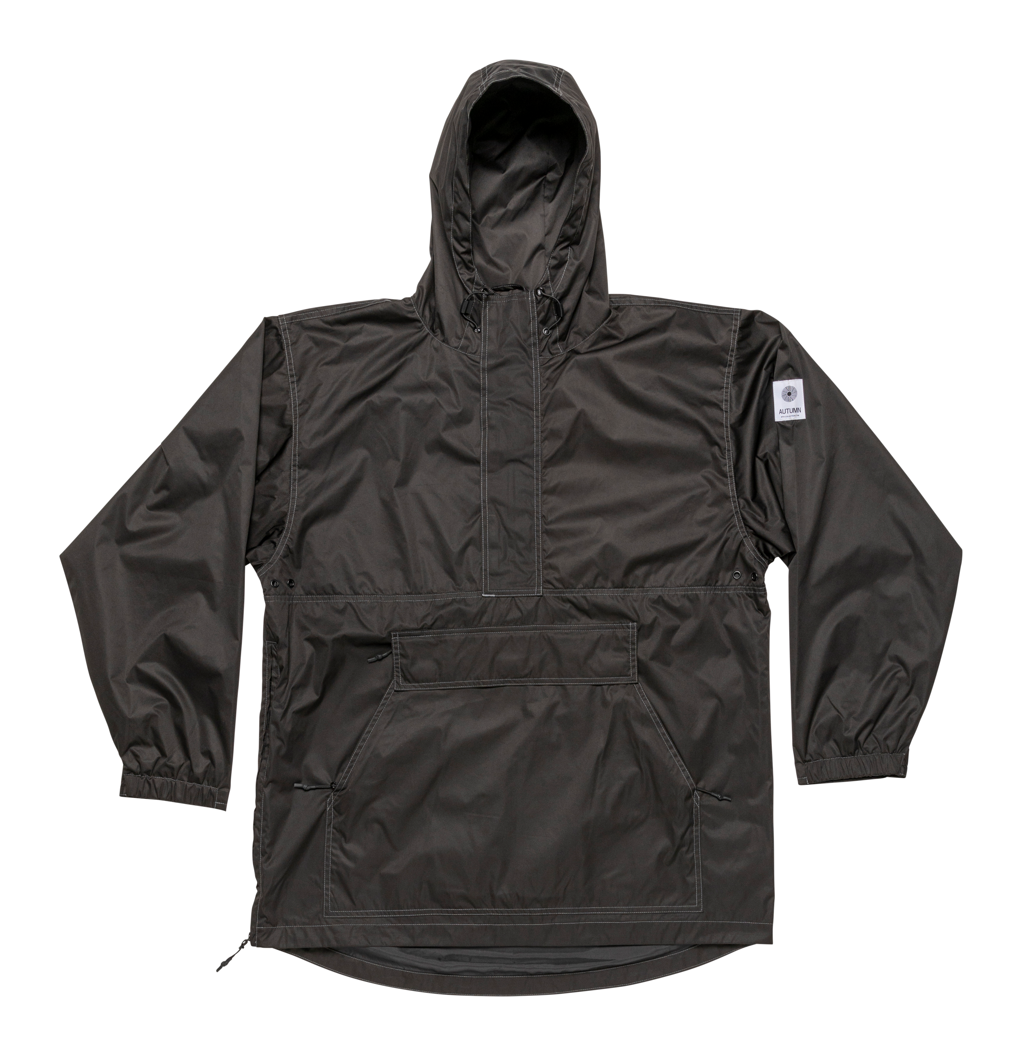 CASCADE ANORAK - BLACK – autumnheadwear