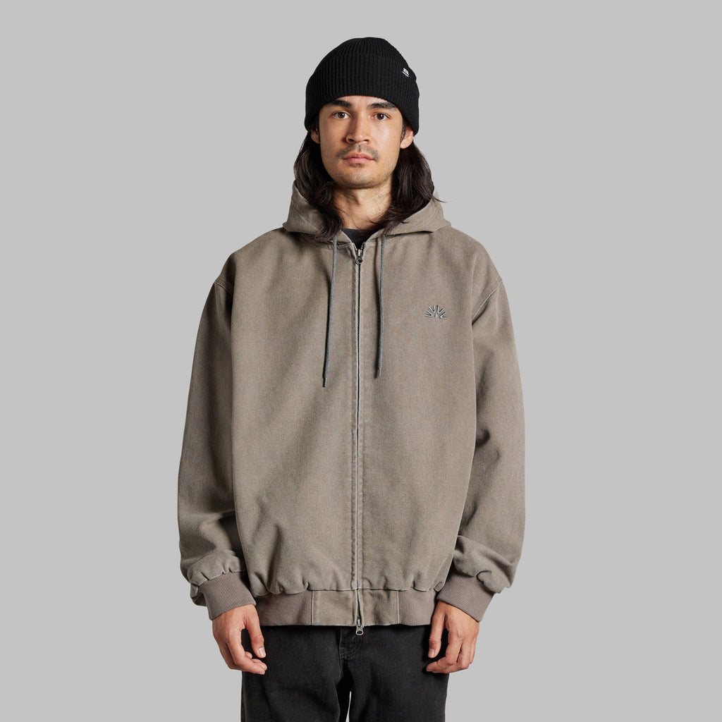 2025 LABOR JACKET - BLACK PIGMENT WASH