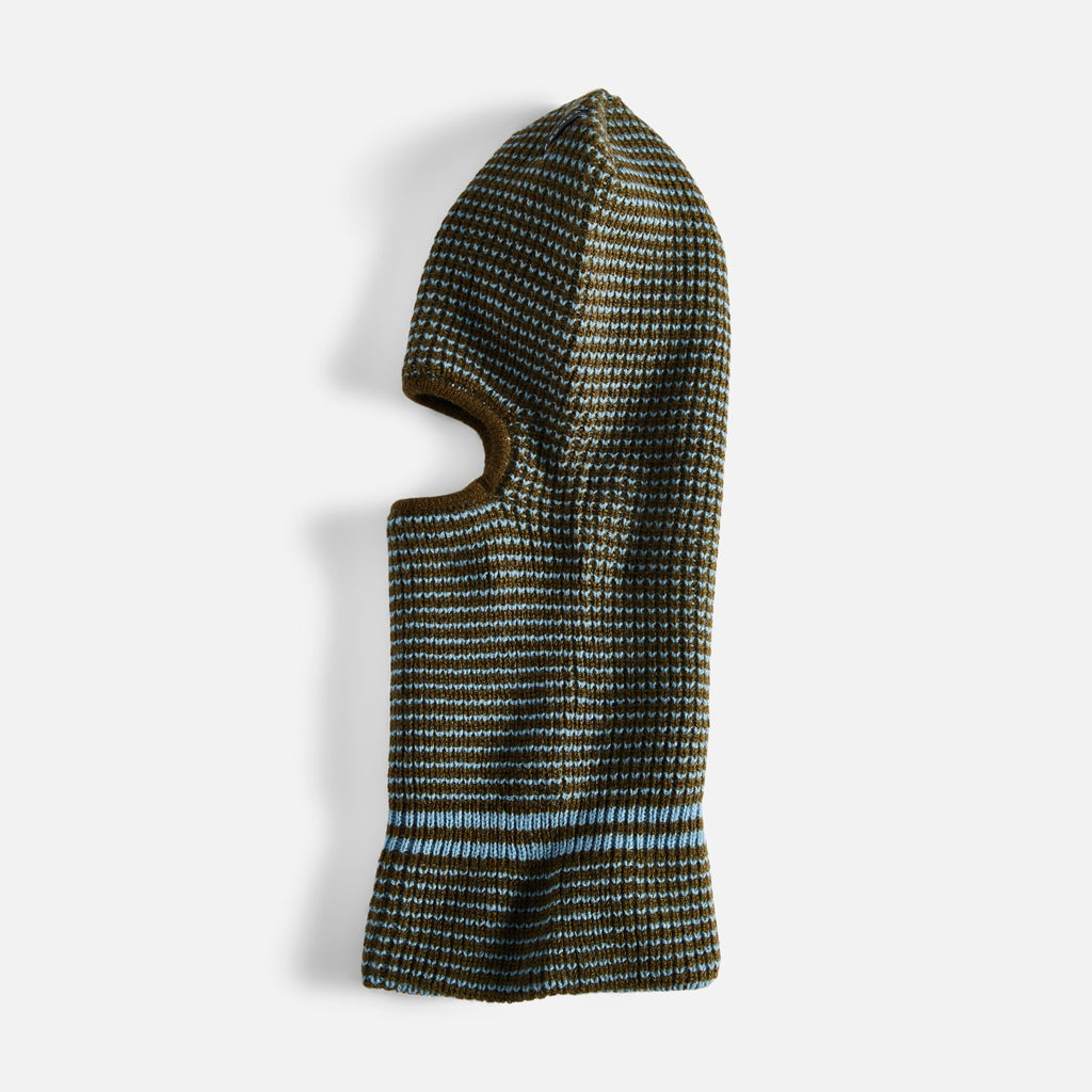 STRIPED BALACLAVA - ARMY