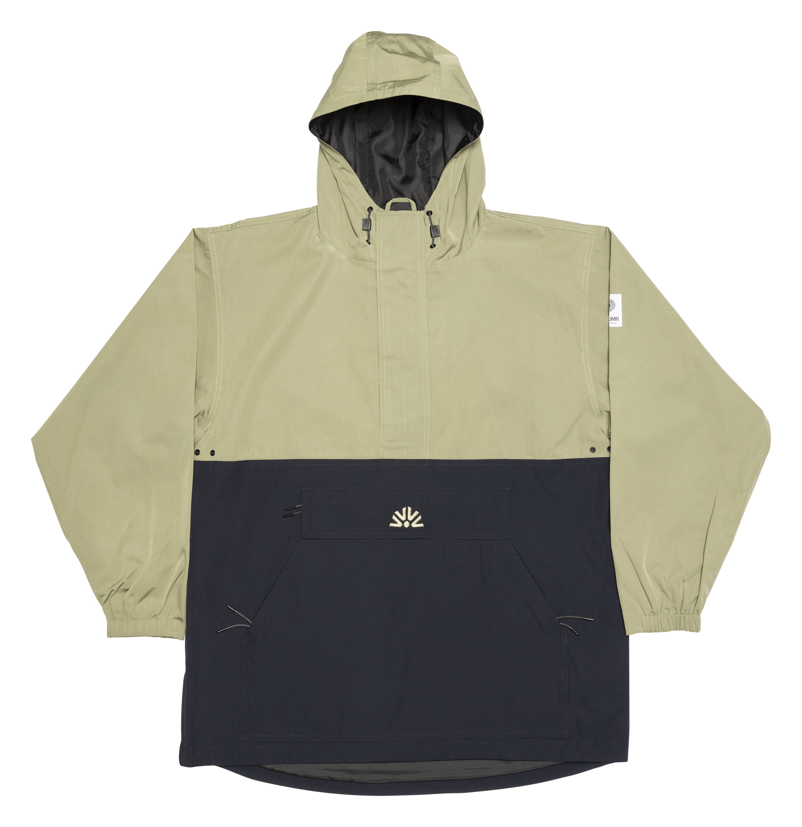 CASCADE ANORAK - SAGE/NAVY