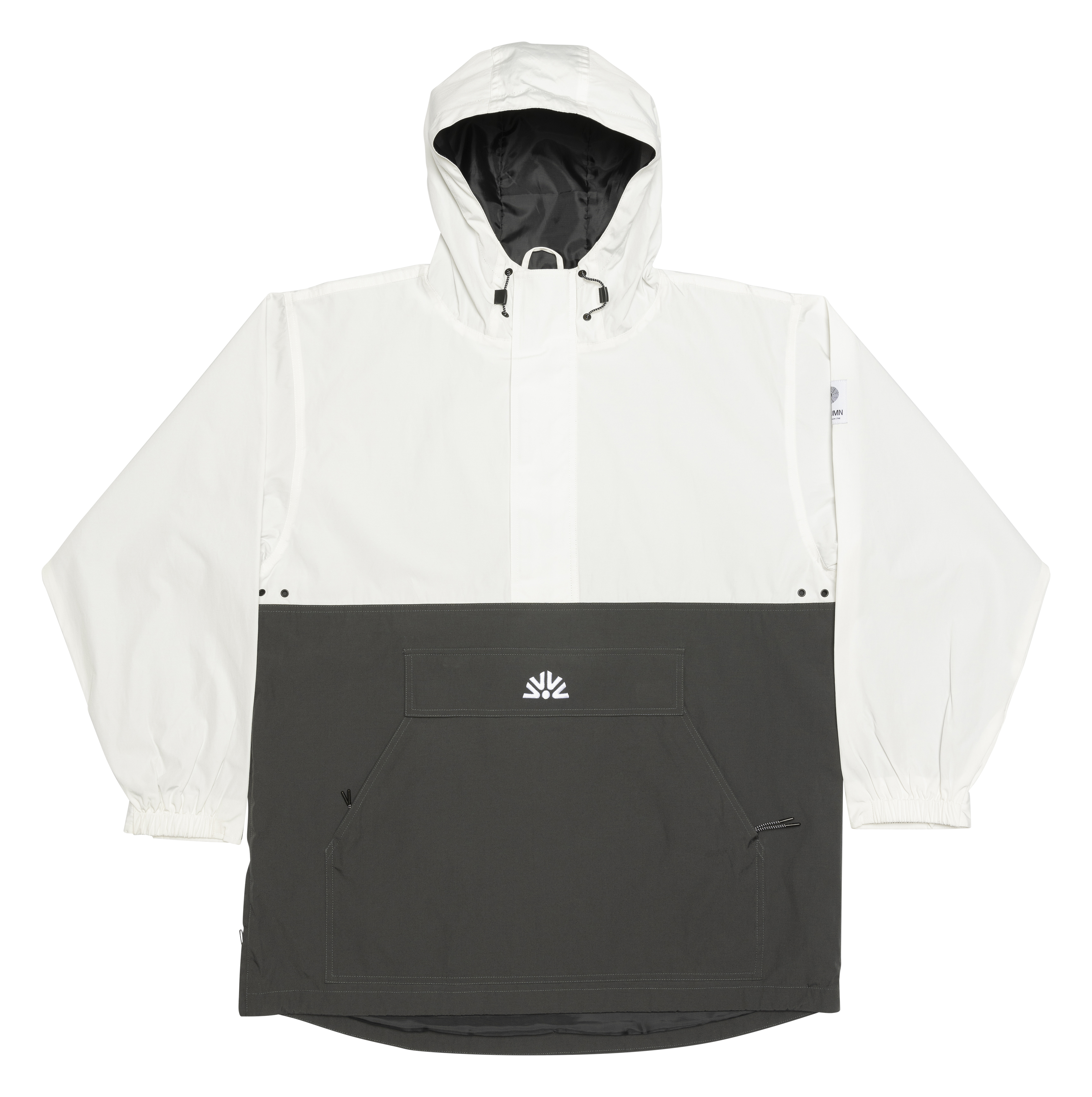 CASCADE ANORAK - WHITE GREY