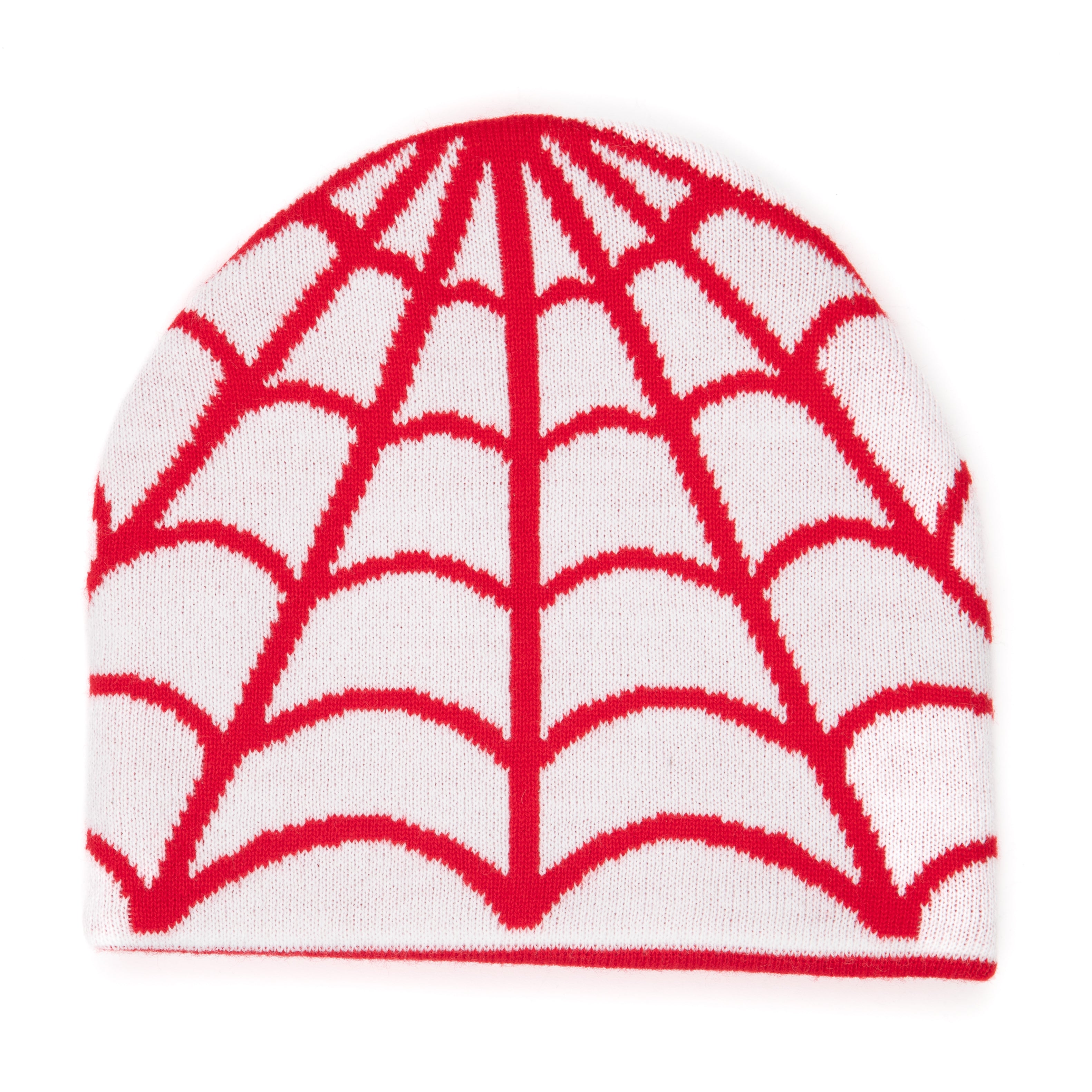 Cobweb Reversible Skully - Red