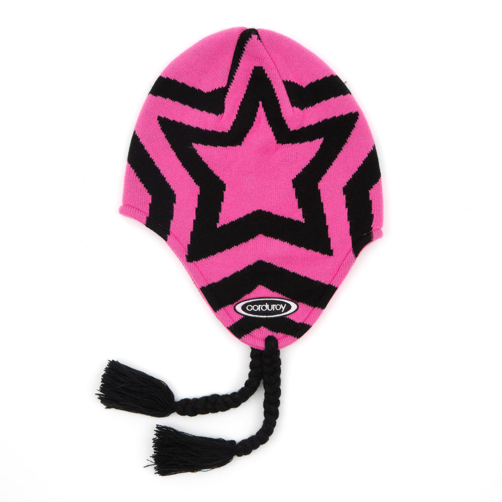Cosmos Ear Flap - Pink