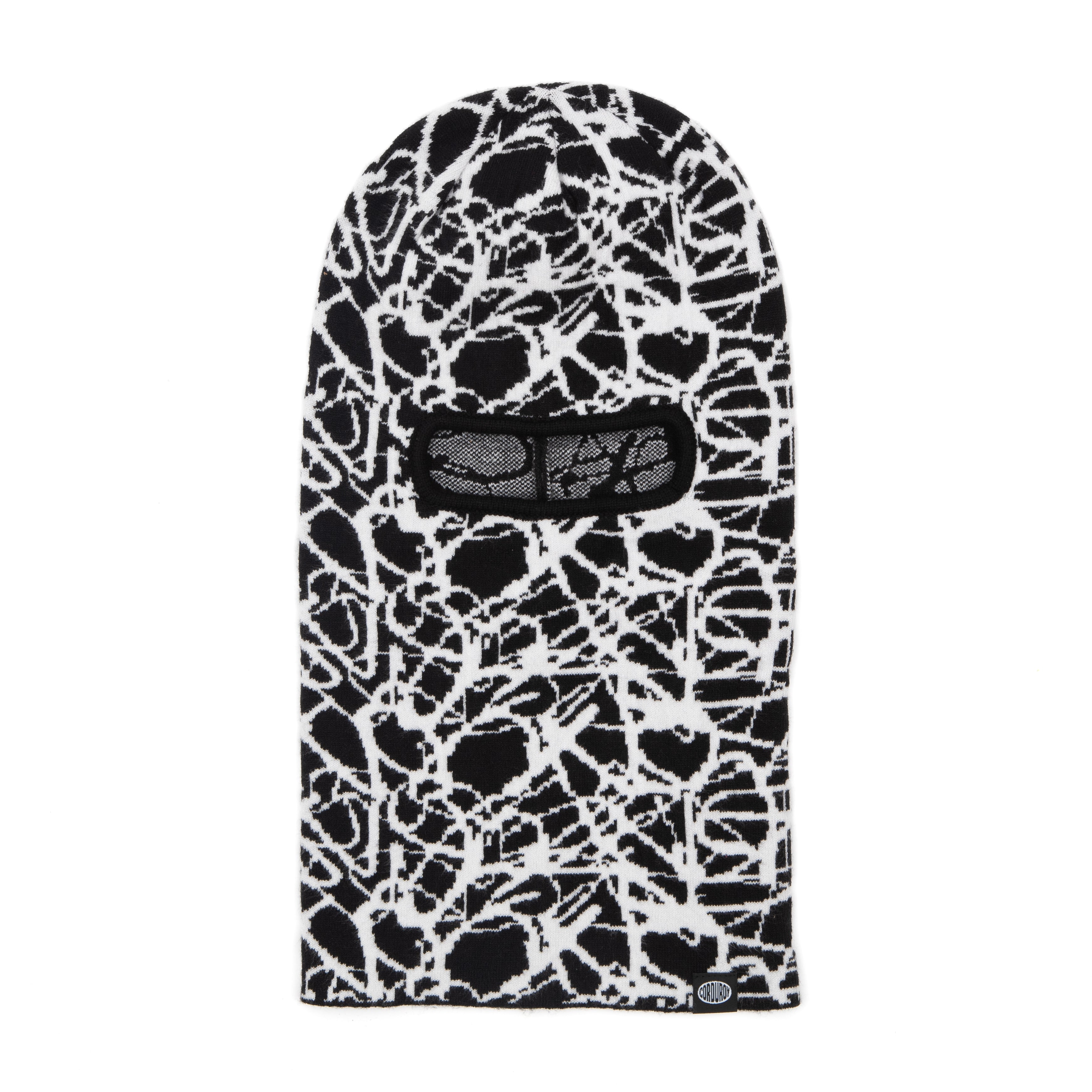 Deadlung Ski Mask - Black-White