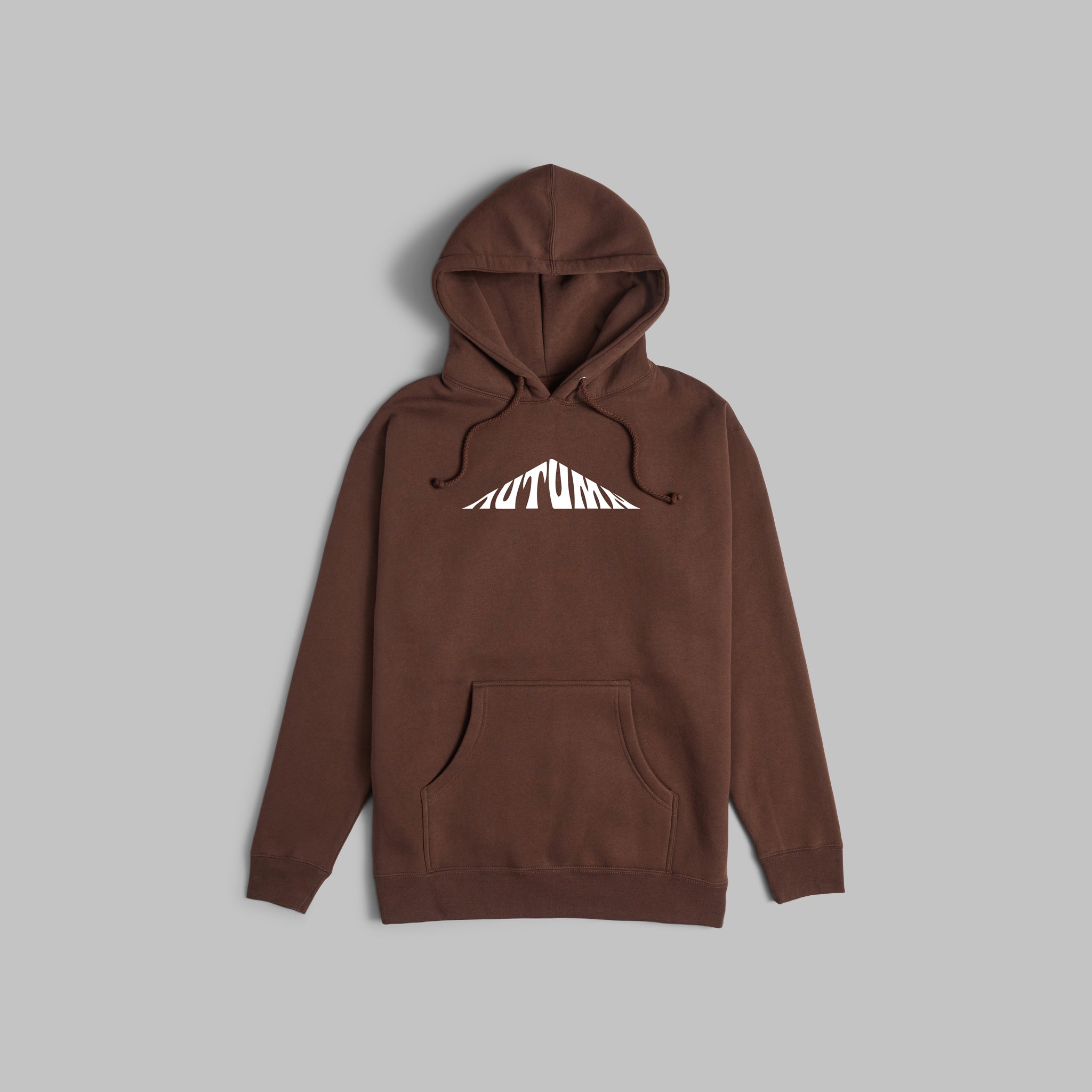 Peak Hooded Fleece - Brown