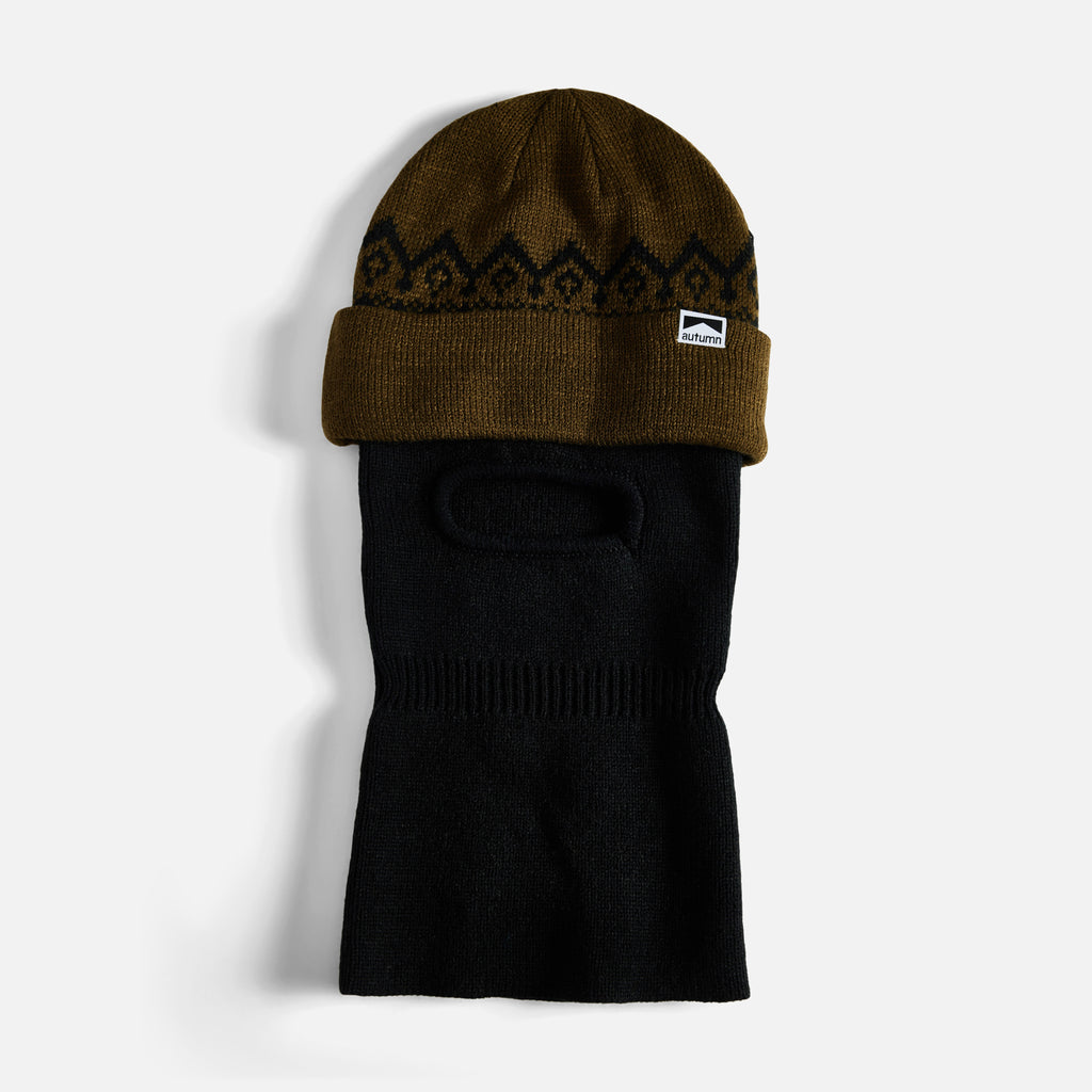 MASK BEANIE - BLACK ARMY