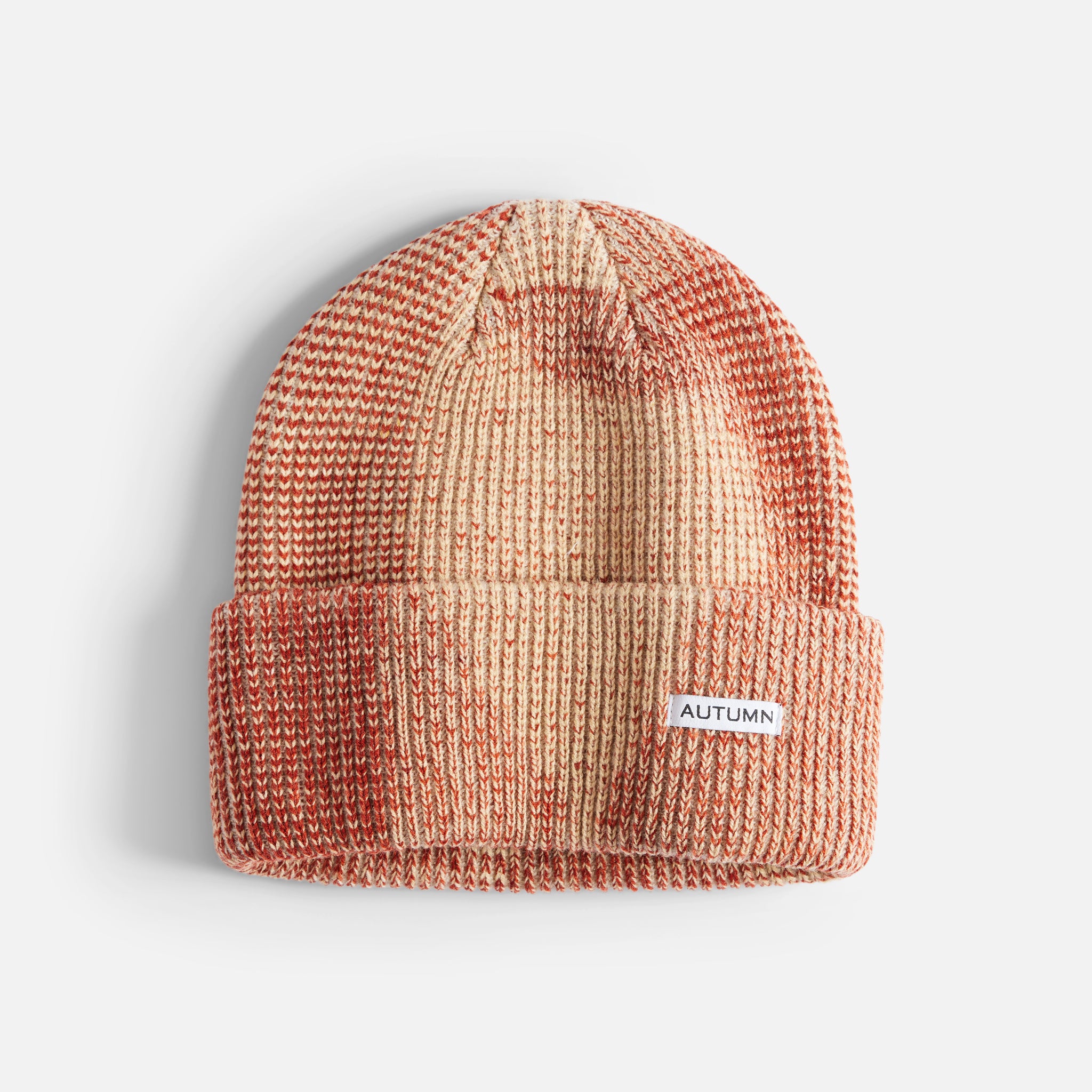 Cord Beanie - Red Rock – autumnheadwear