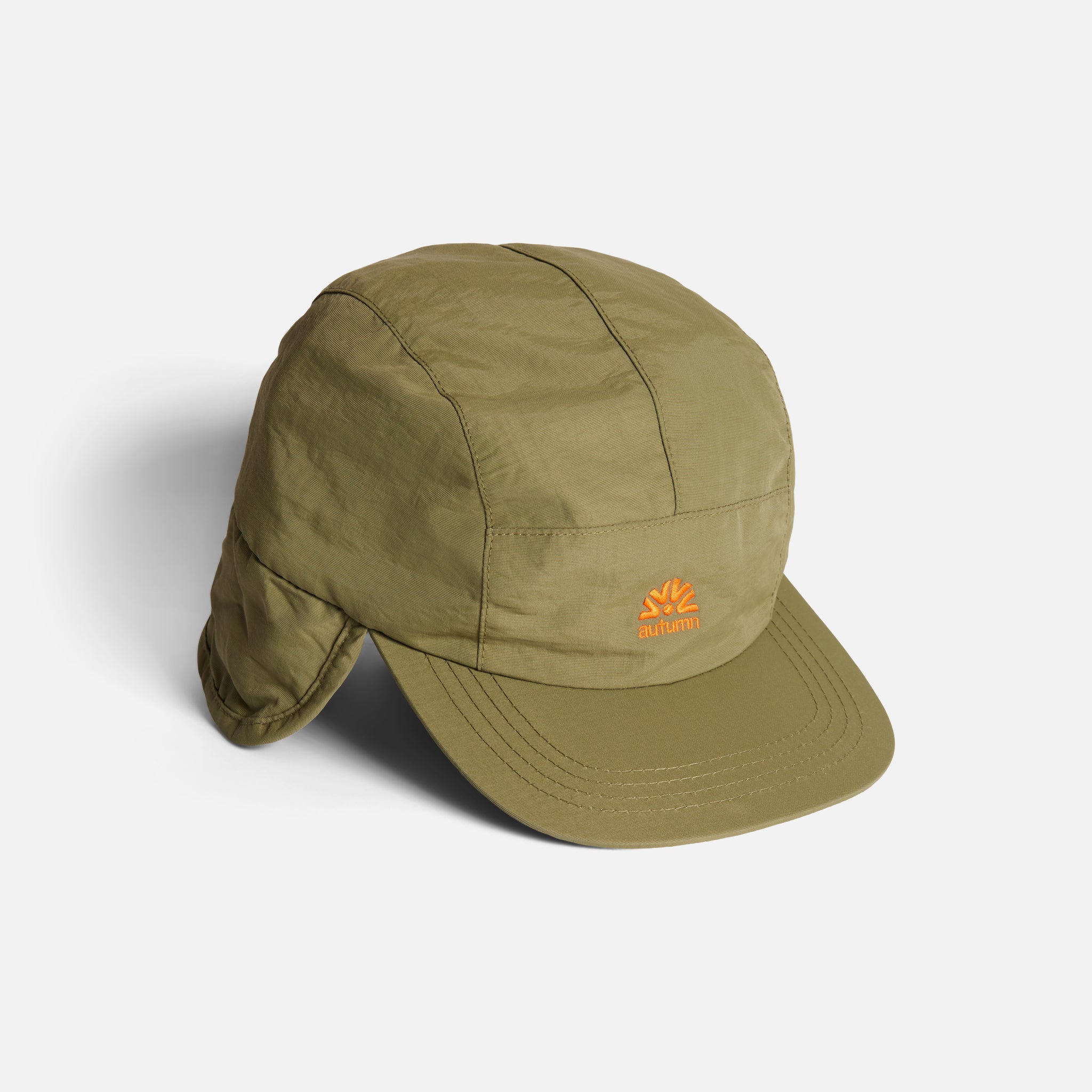 DWR Flap Cap - Army – autumnheadwear