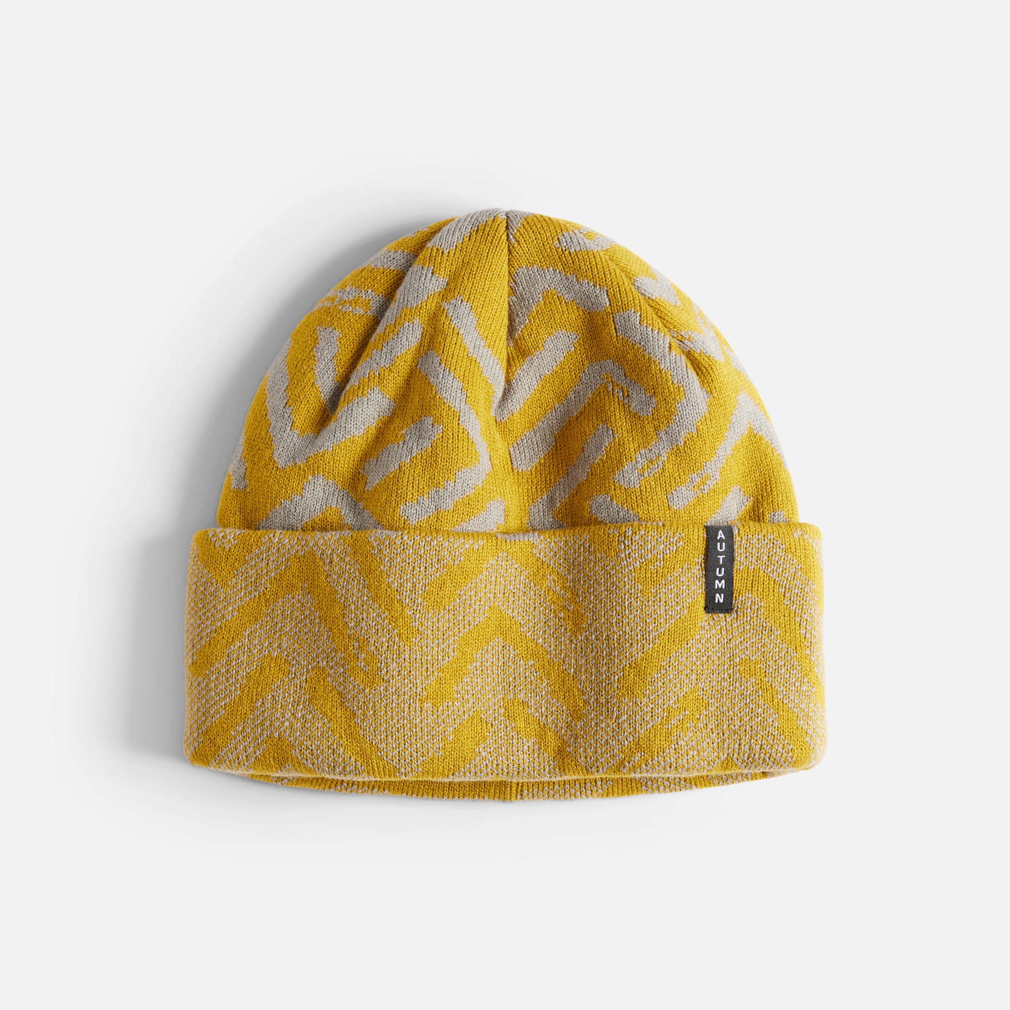 Geo Beanie - Stone