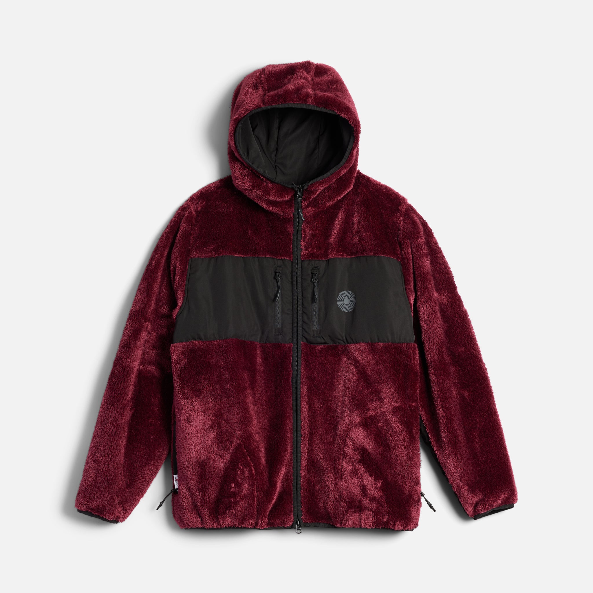 High Pile Fleece - Burgundy