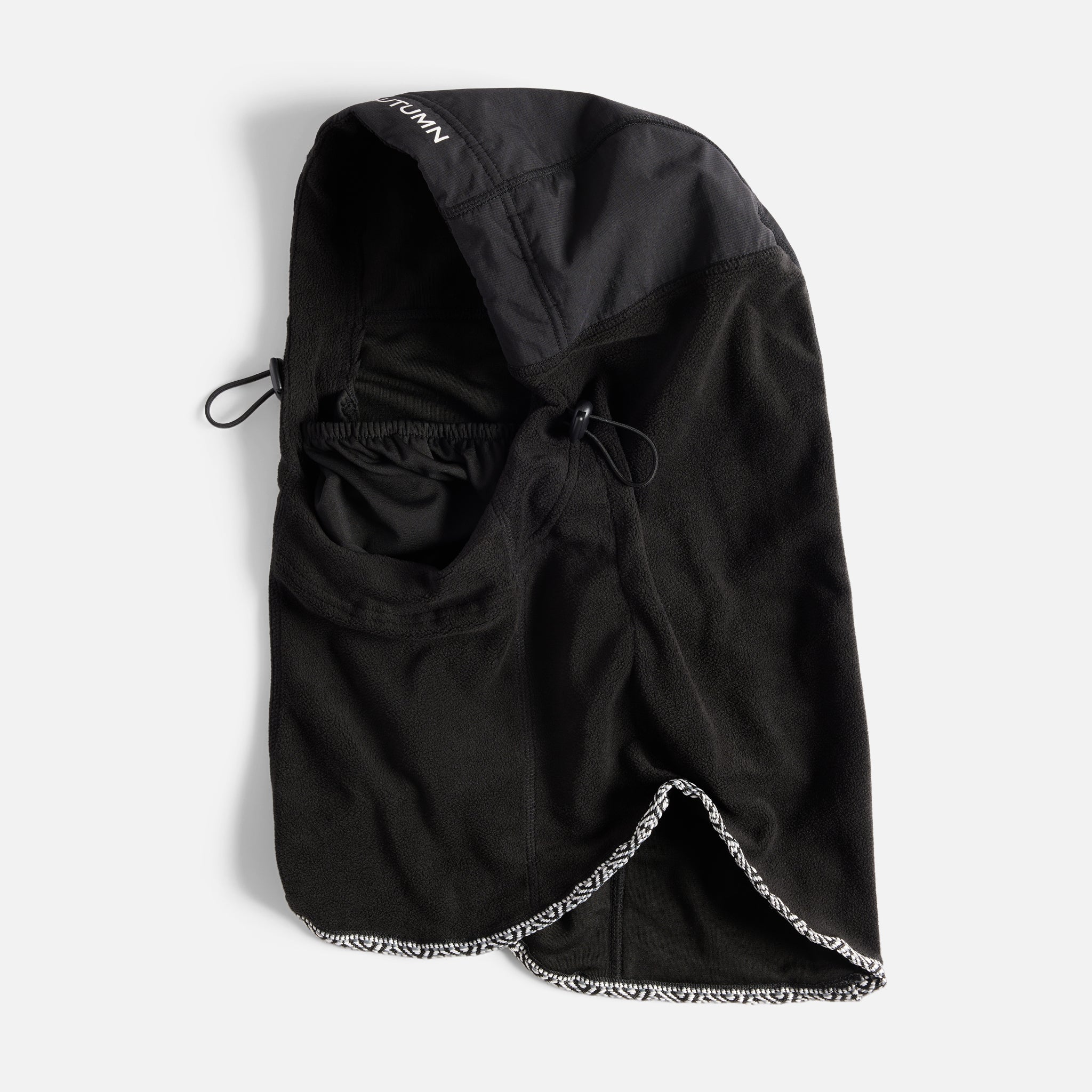Hi Tek Hood - Black – autumnheadwear