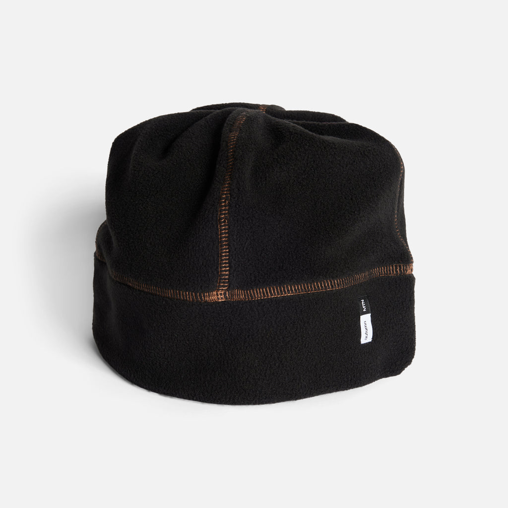 Inside Out Fleece Beanie - Black