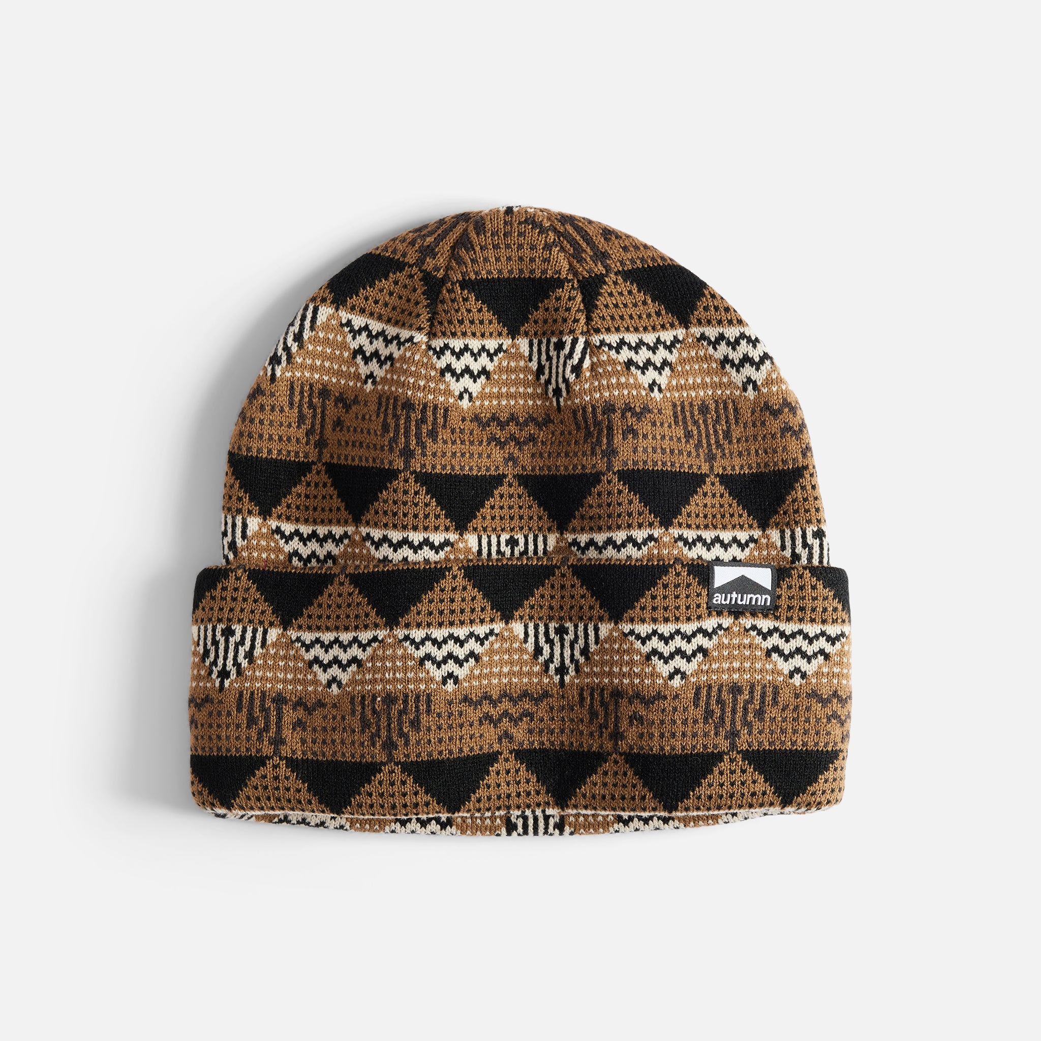Landscape Beanie - Lt Brown
