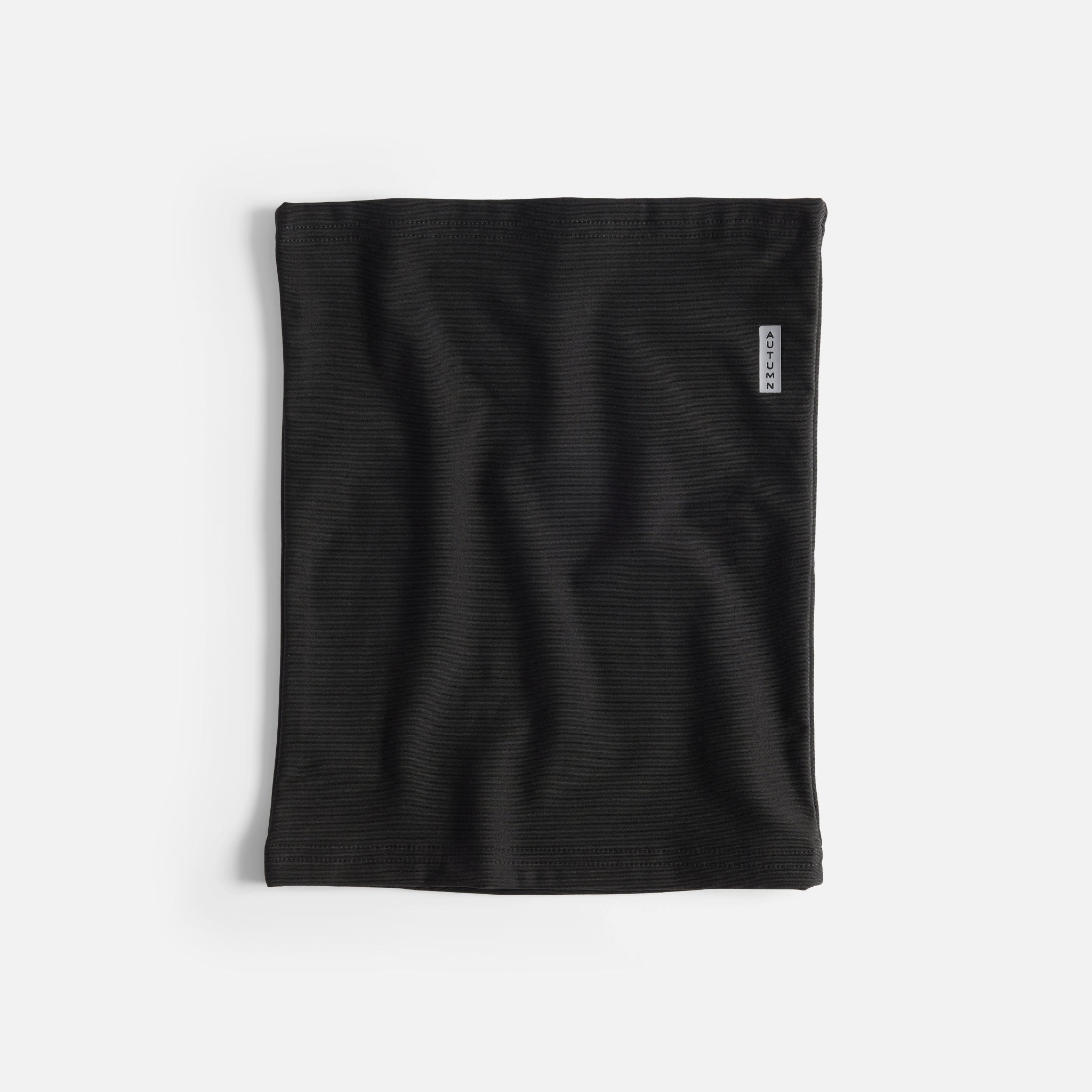 Lined Neck Gaiter - Black