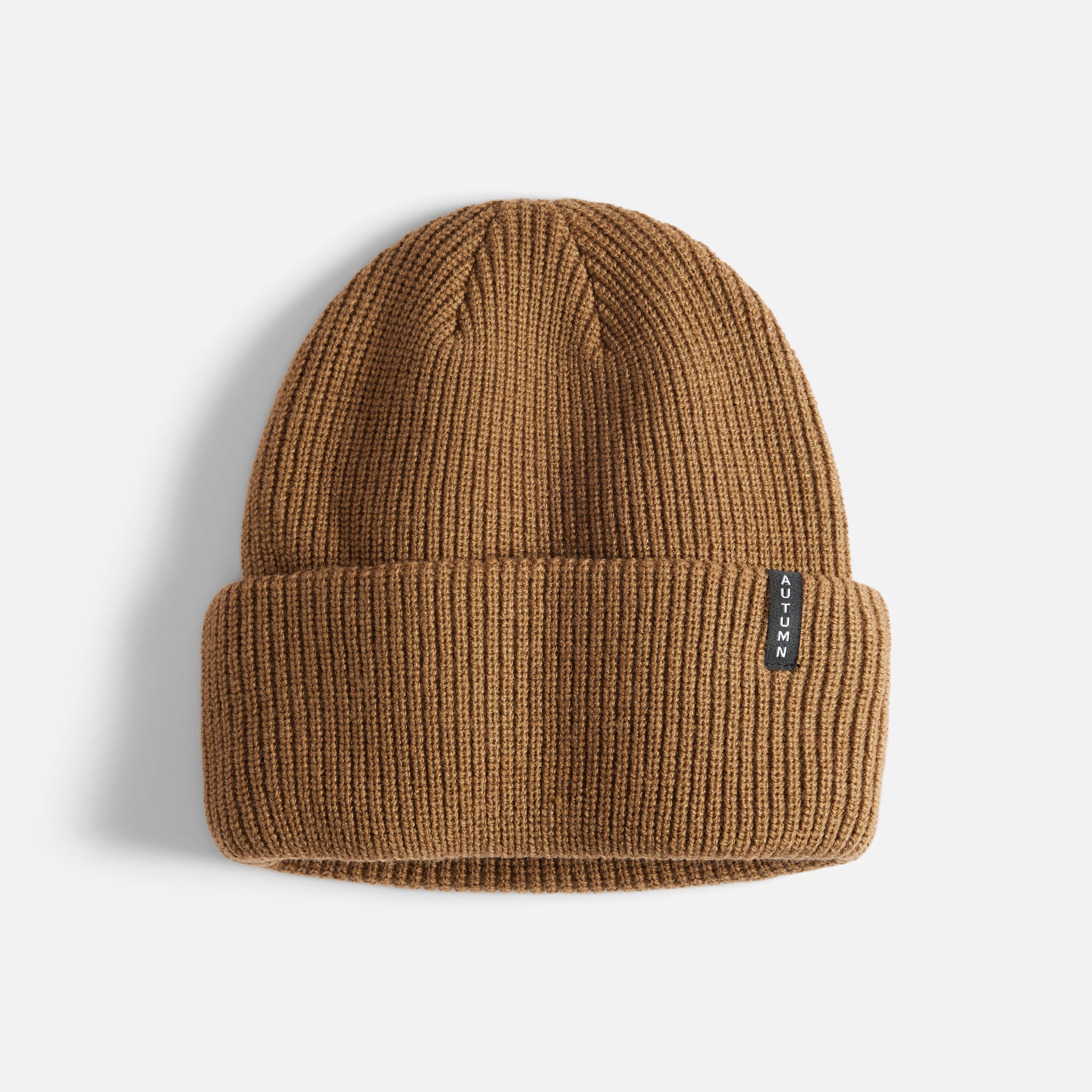 Select Solid Beanie - Lt Brown