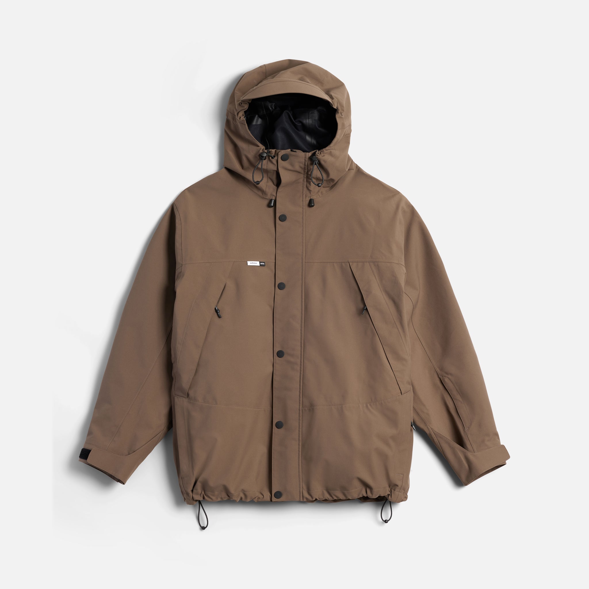 Shasta 3L Jacket - Brown – autumnheadwear