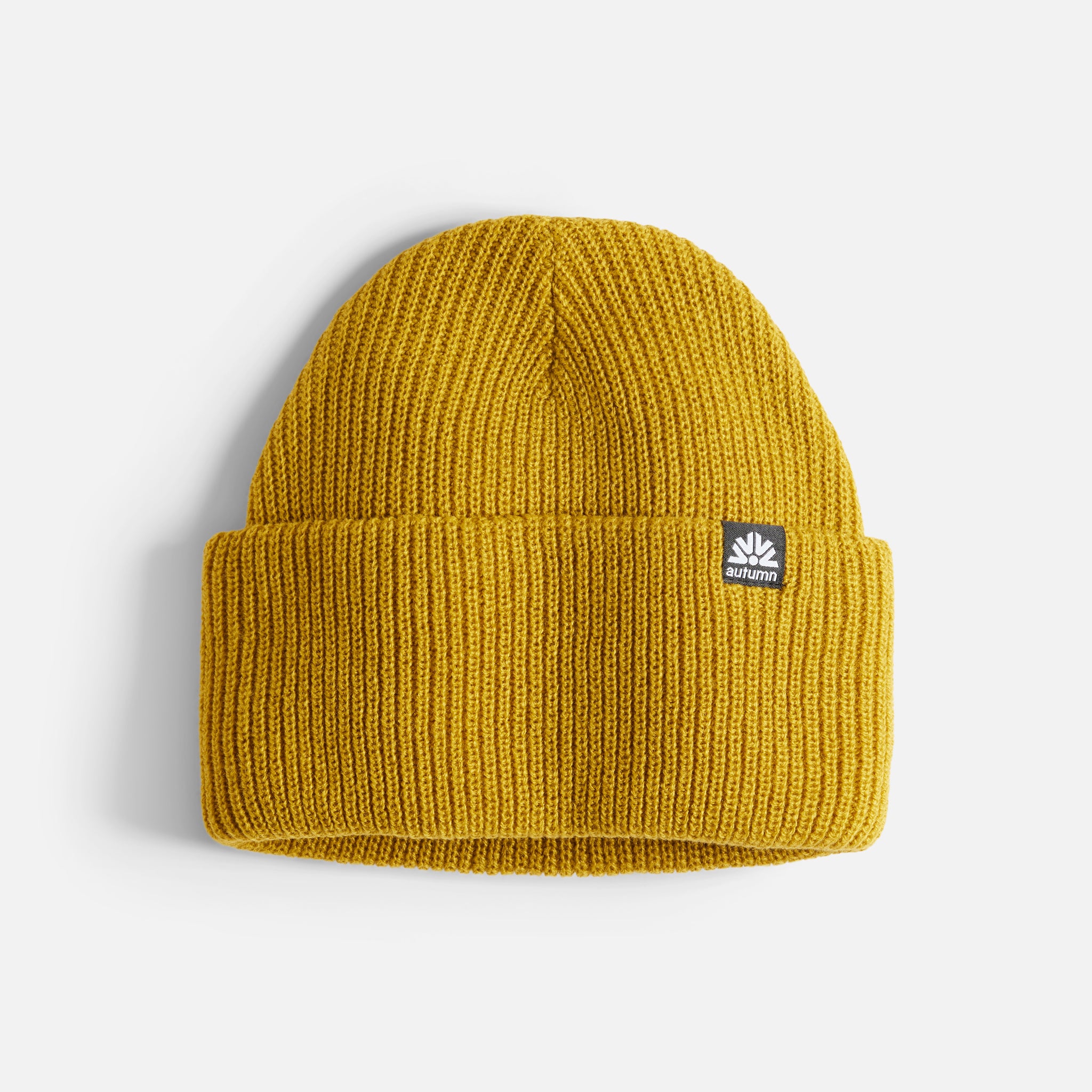 Simple Solid Beanie - Olive Ocre