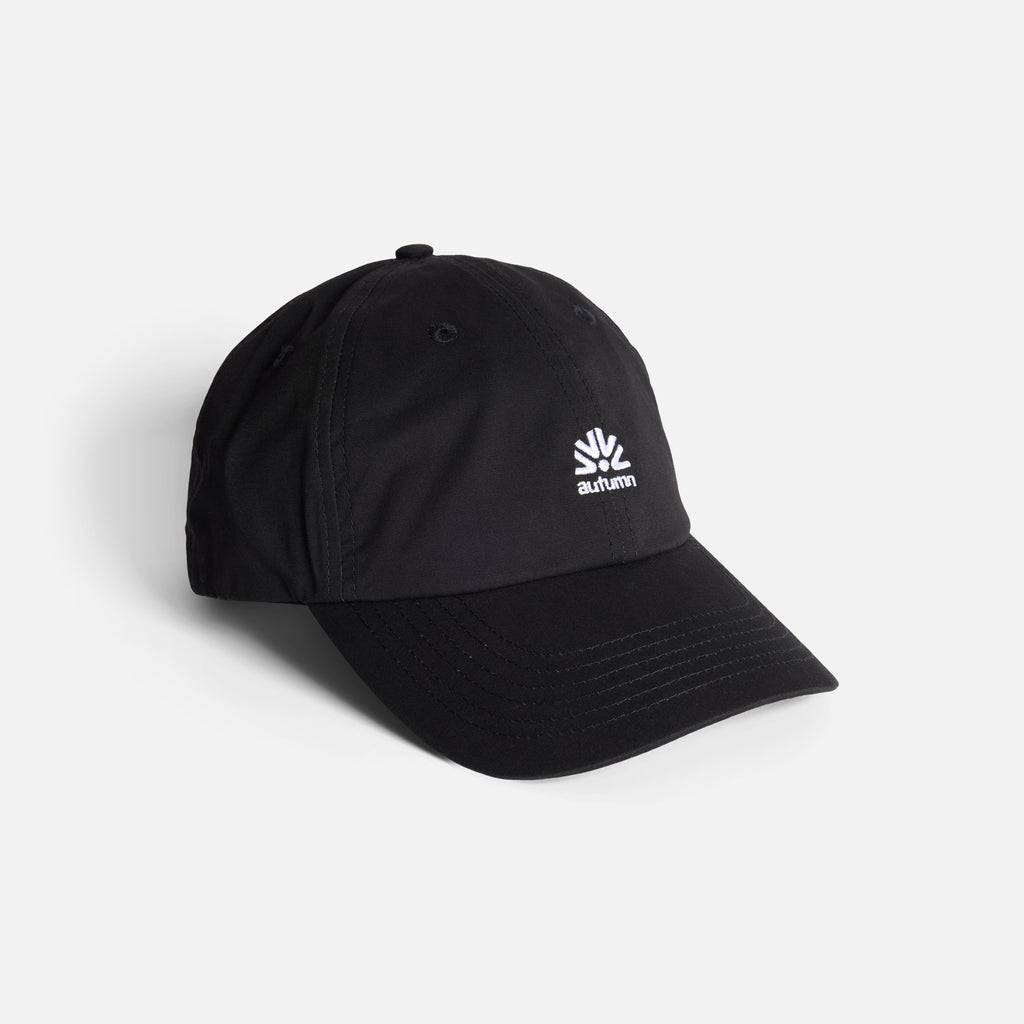 Six Panel Strapback - Black