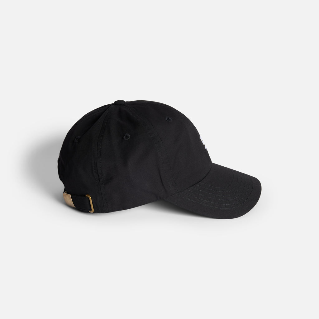 Six Panel Strapback - Black