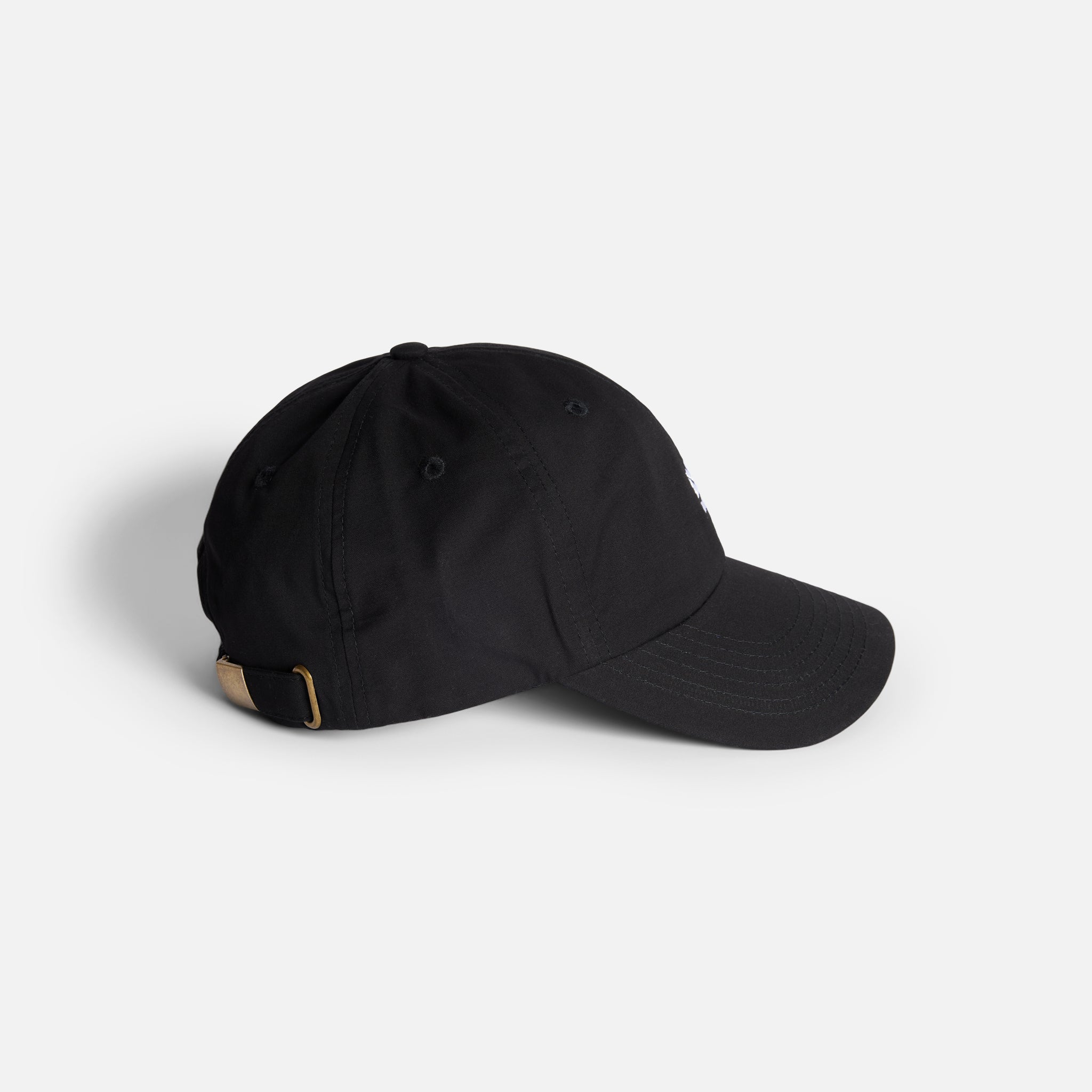 Six Panel Strapback - Black