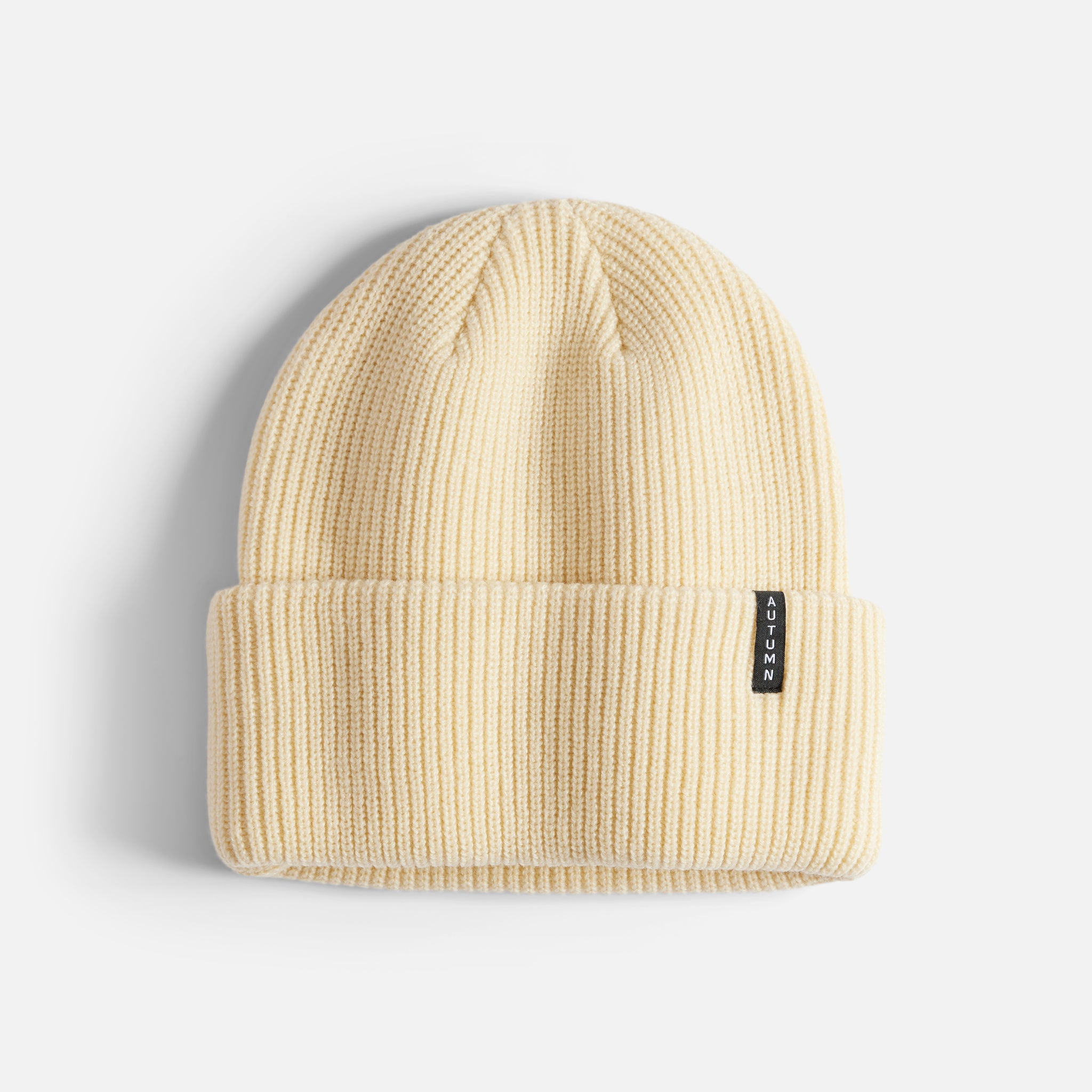 Select Solid Beanie - Eggshell