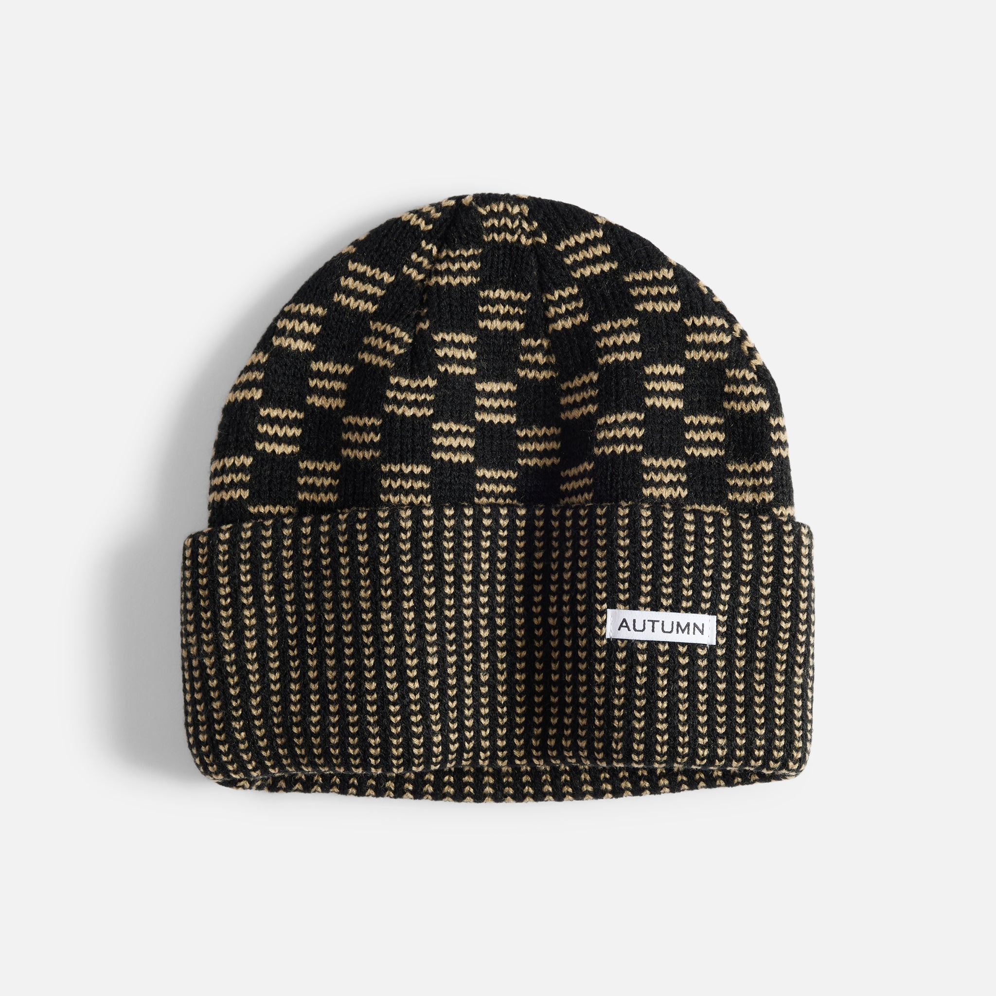 Squared Beanie - Black