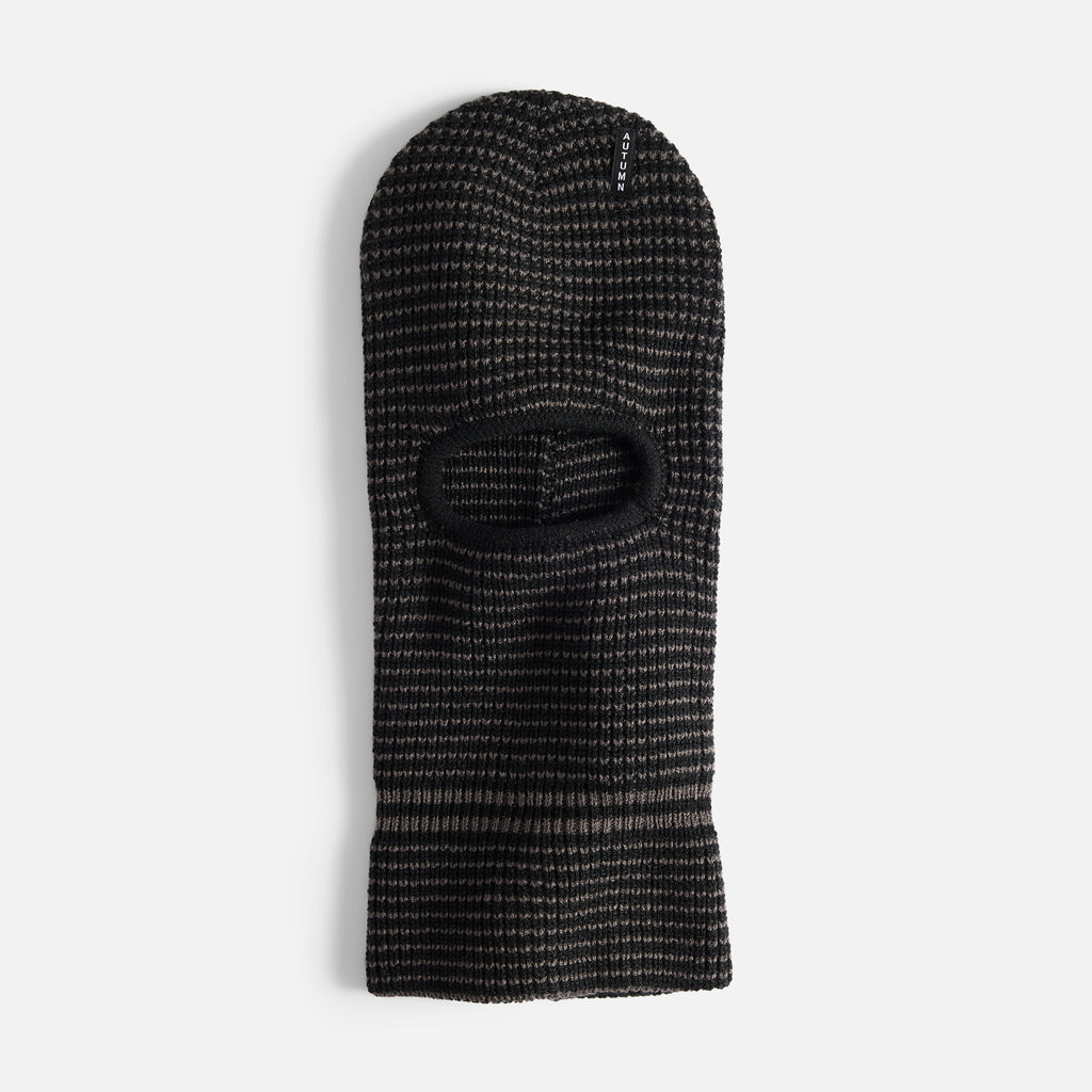 Striped Mask - Black