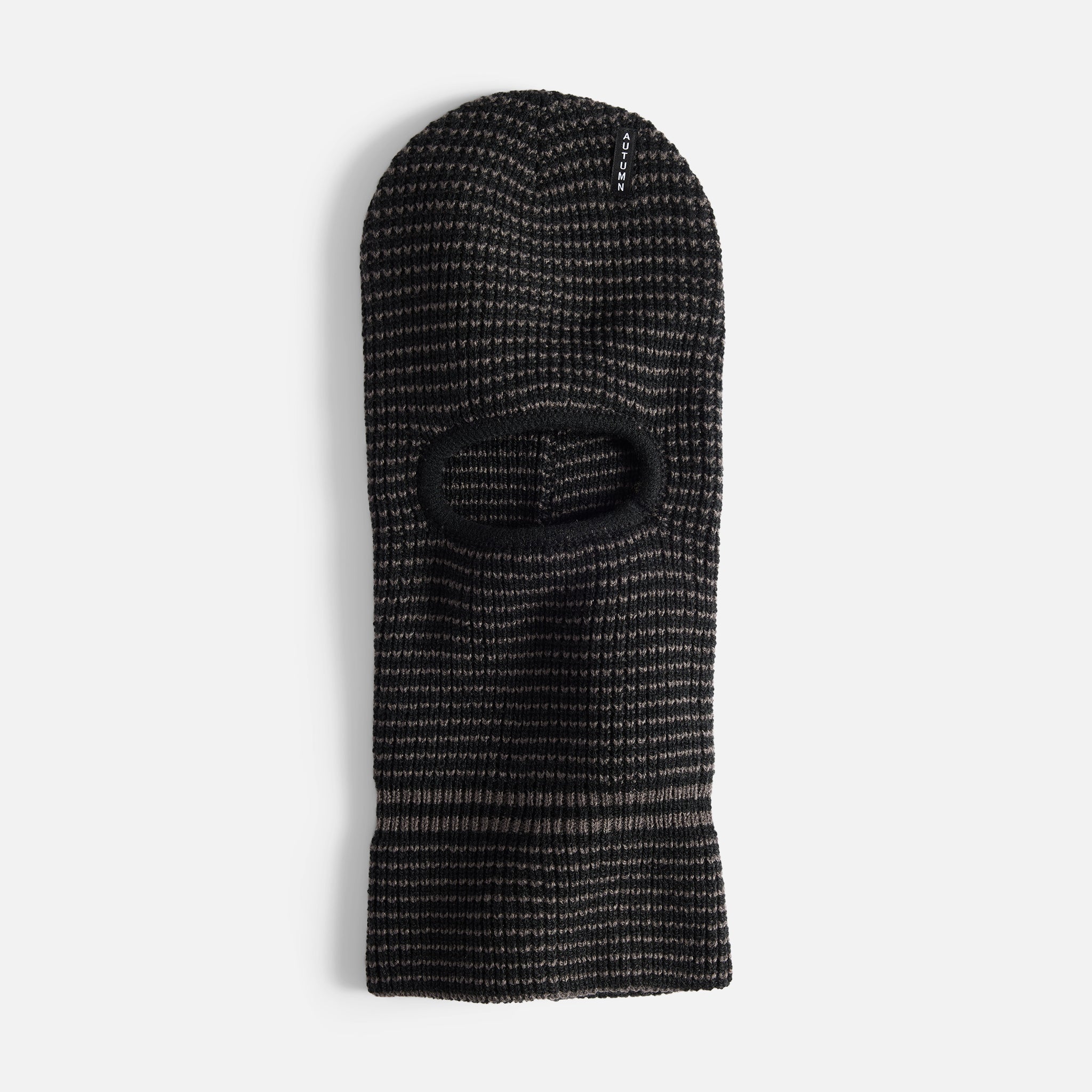 Striped Mask - Black