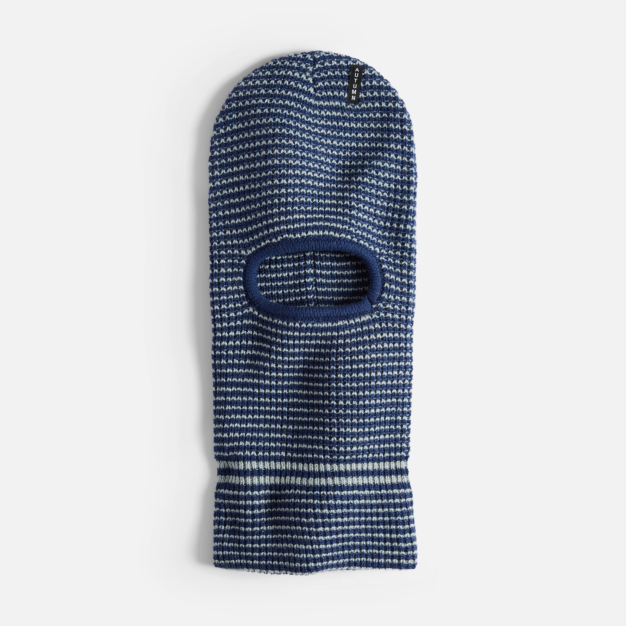 Striped Mask - Navy