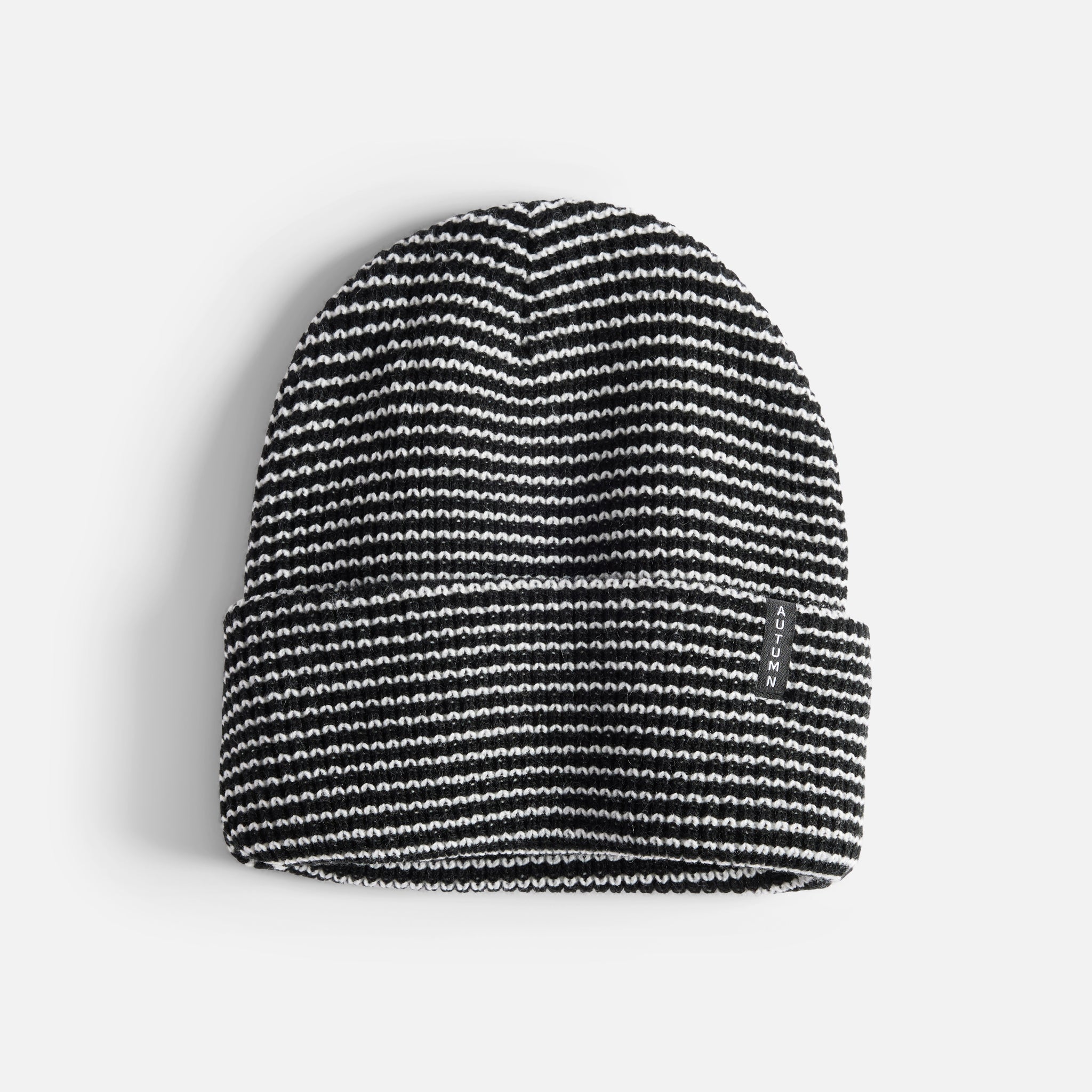 Stripe Beanie - Black