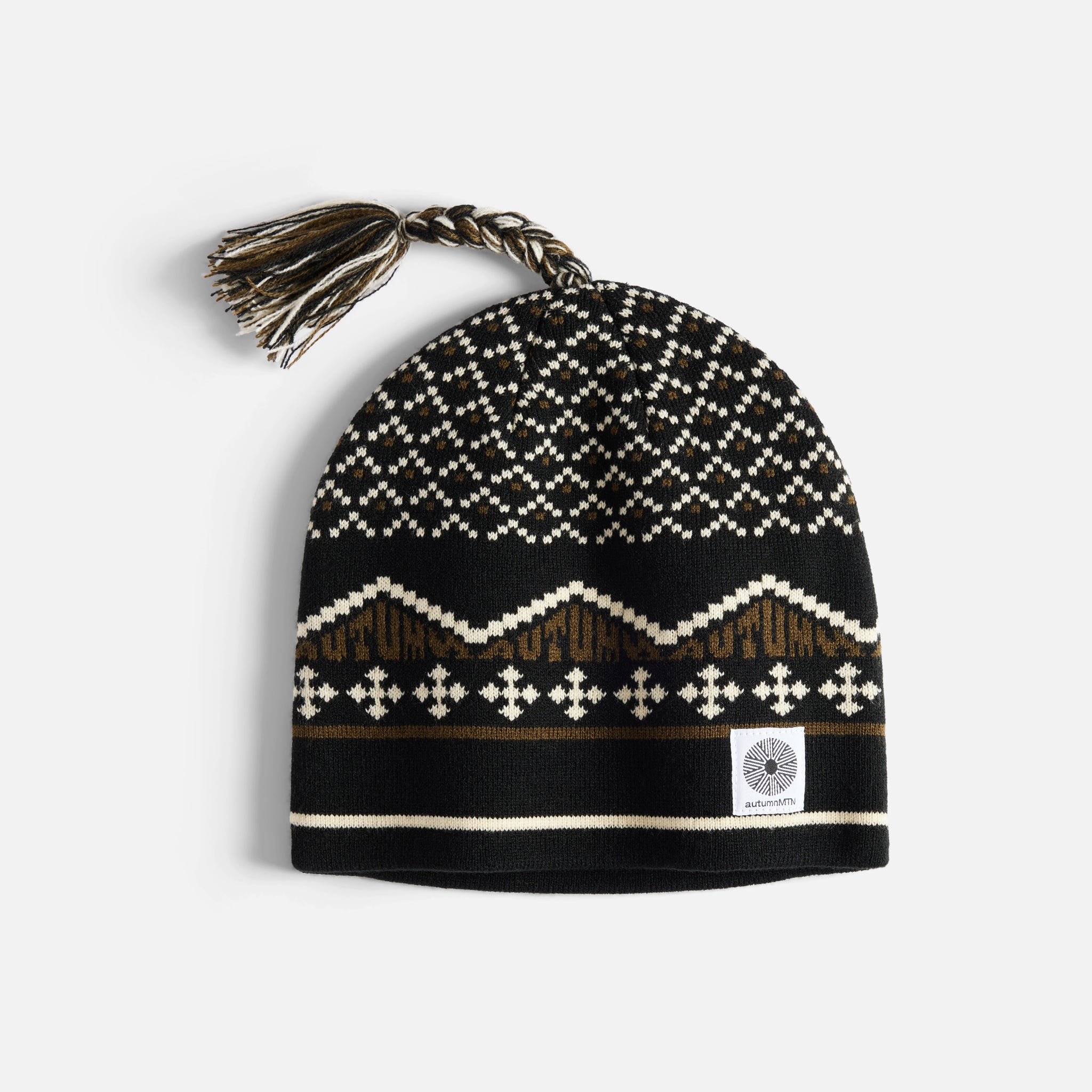 Tassle Beanie - Black
