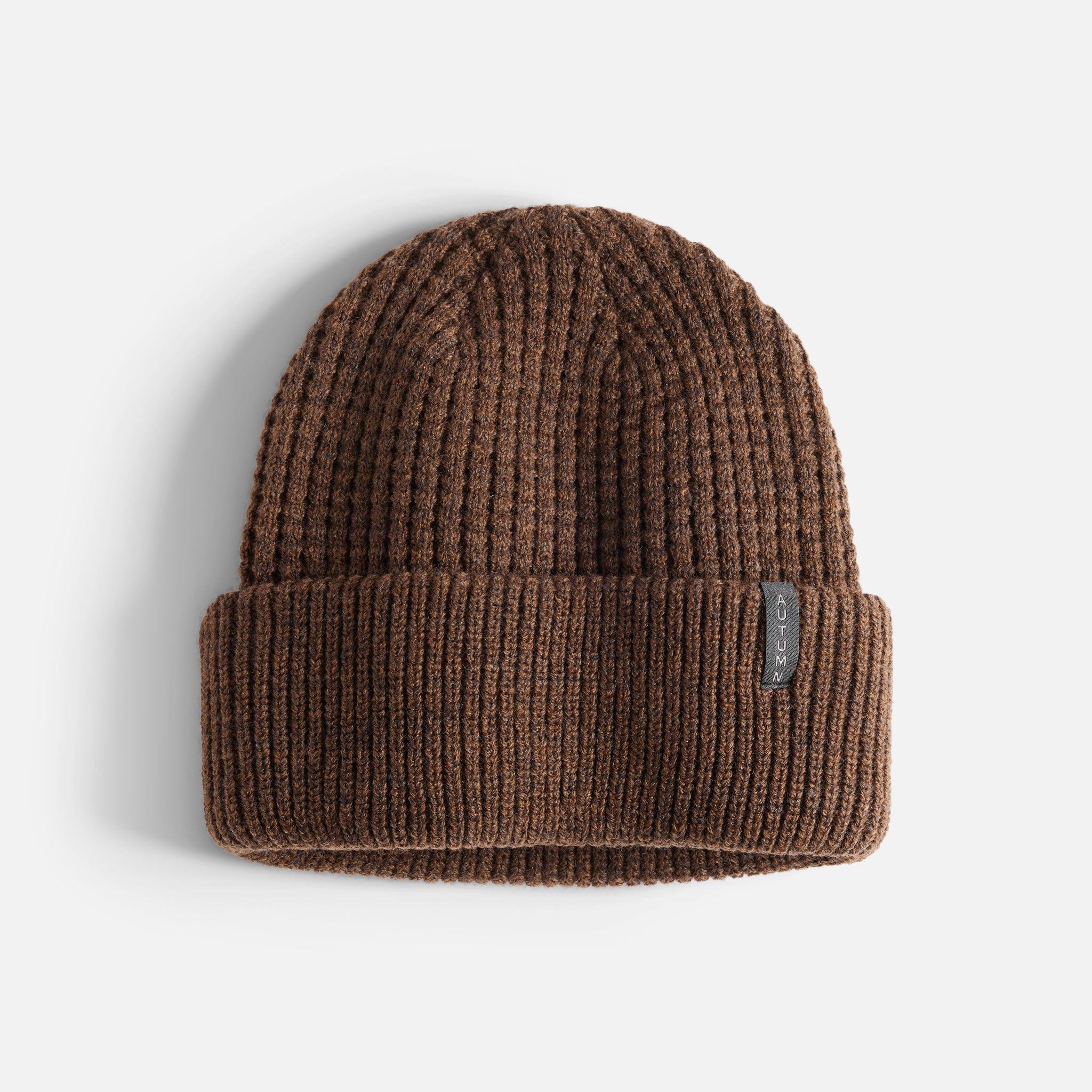 Thermal Knit Beanie - Brown