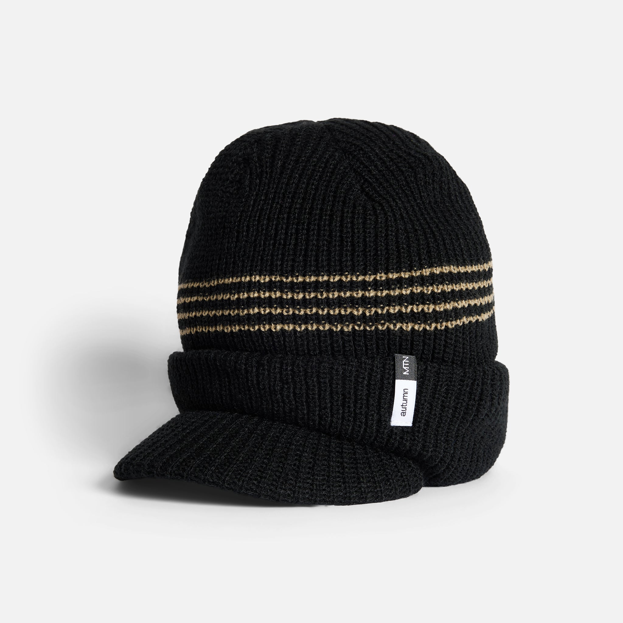 Visor Beanie - Black