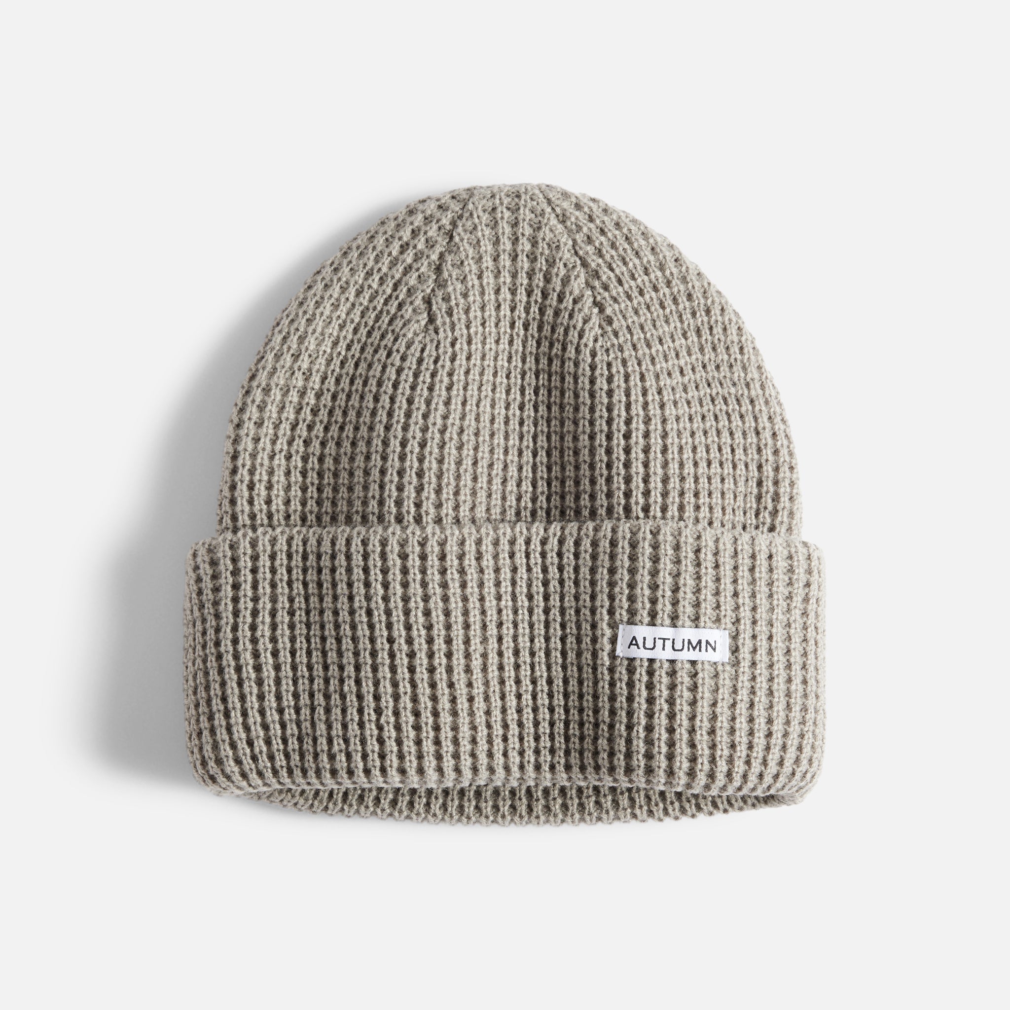 Waffle Beanie - Stone
