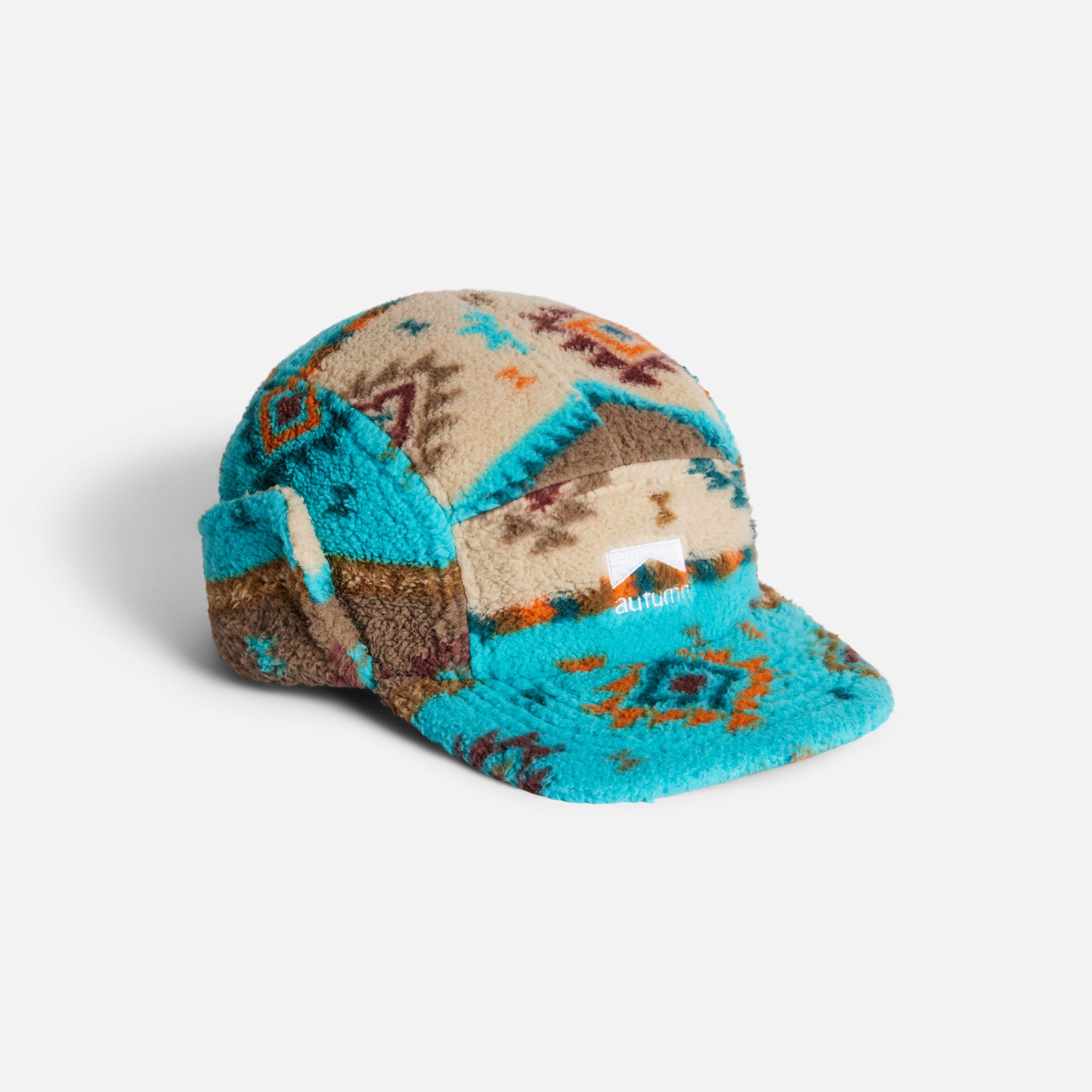Washed Fleece Flap Cap - Stone