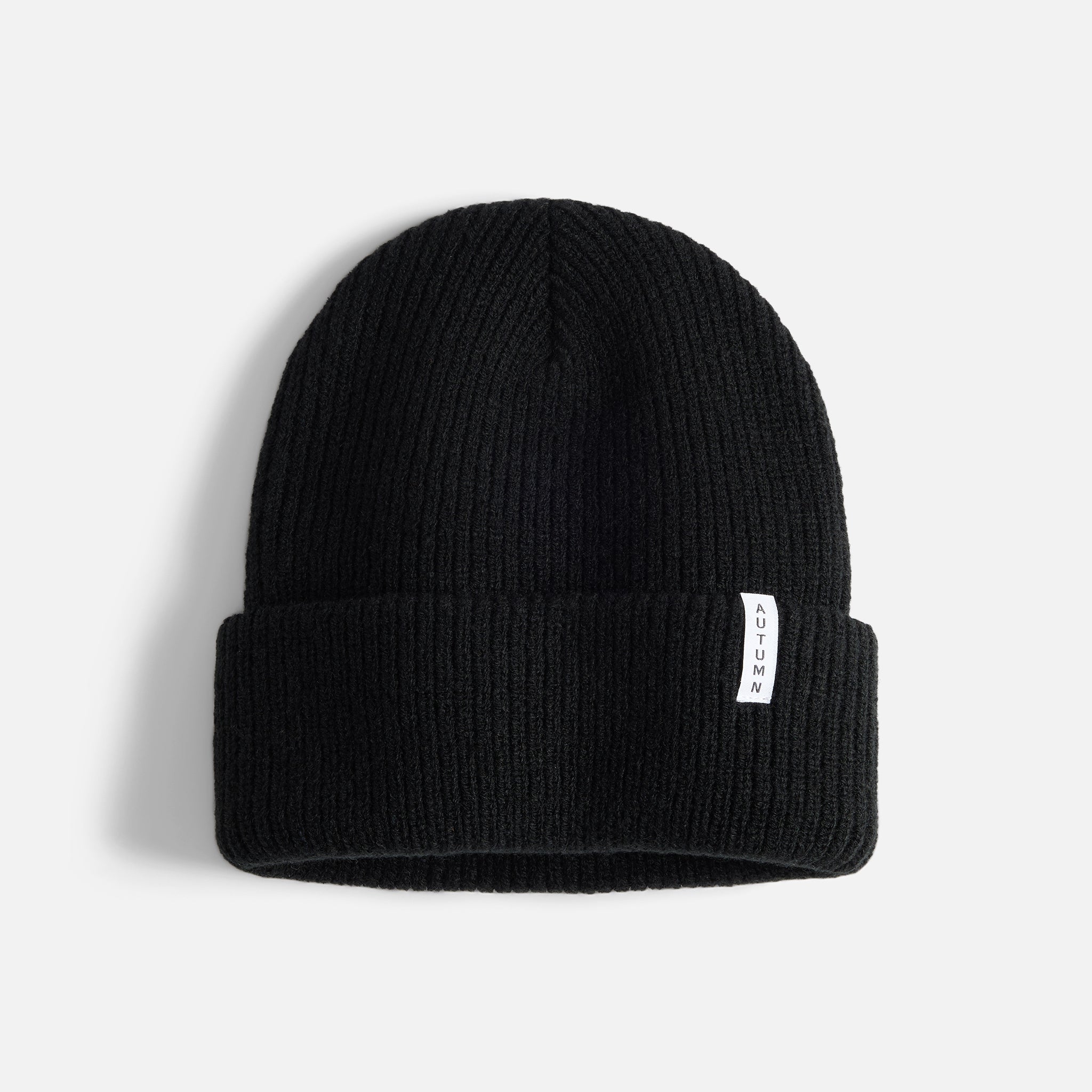 Youth Solid Beanie - Black