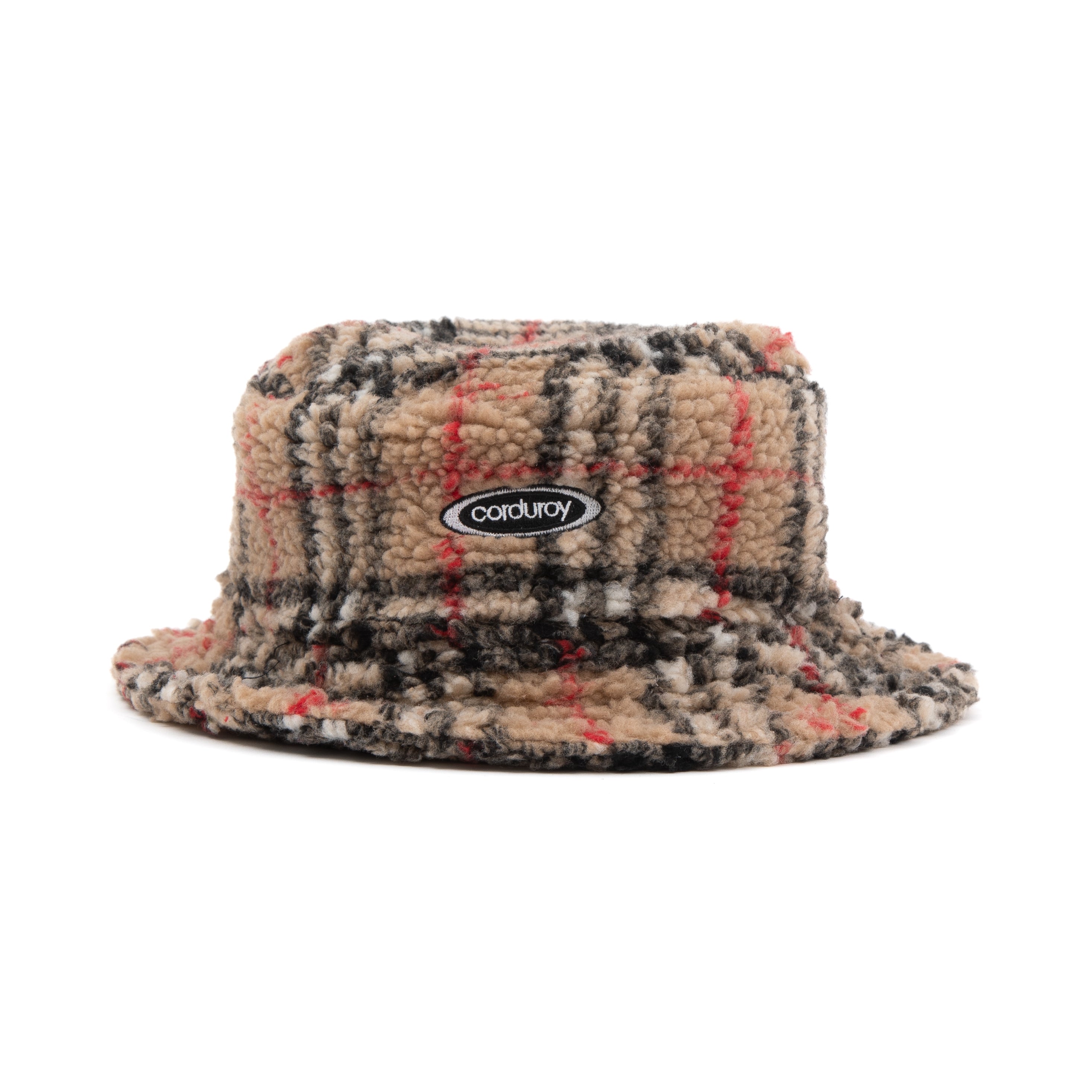 Fleece Bucket - Plaid