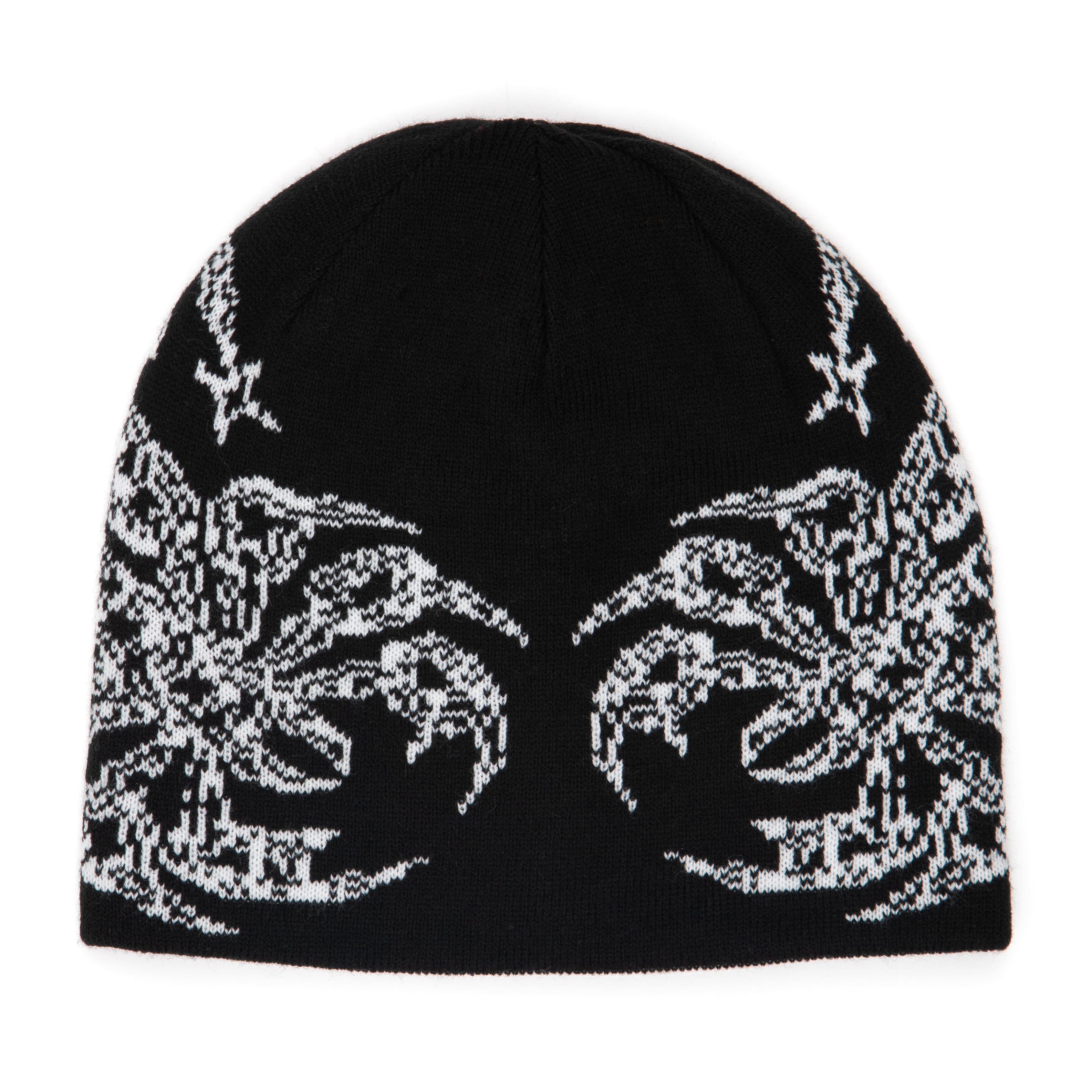 No Regrets Reversible Skully - Black