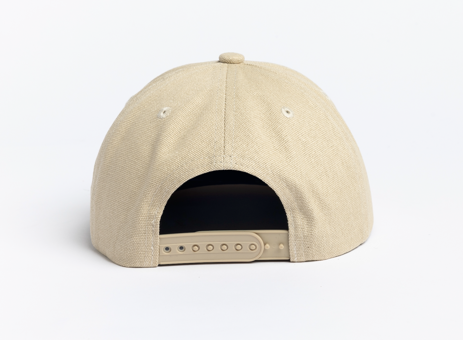 Canvas 5 Panel Snapback - Natural