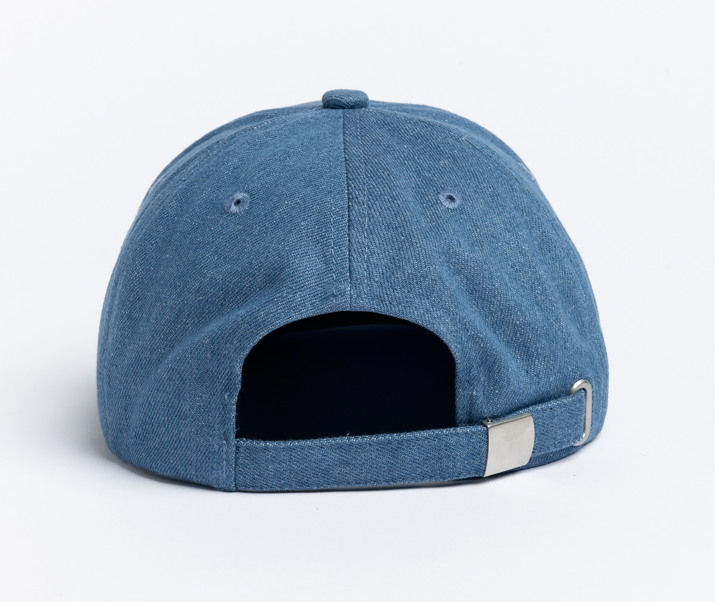 Mixed 5 Panel Strapback - Denim