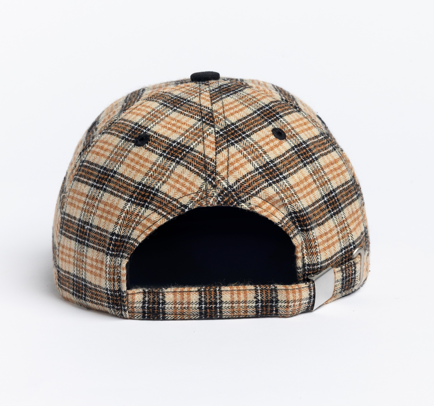 Mixed 5 Panel Strapback -Plaid