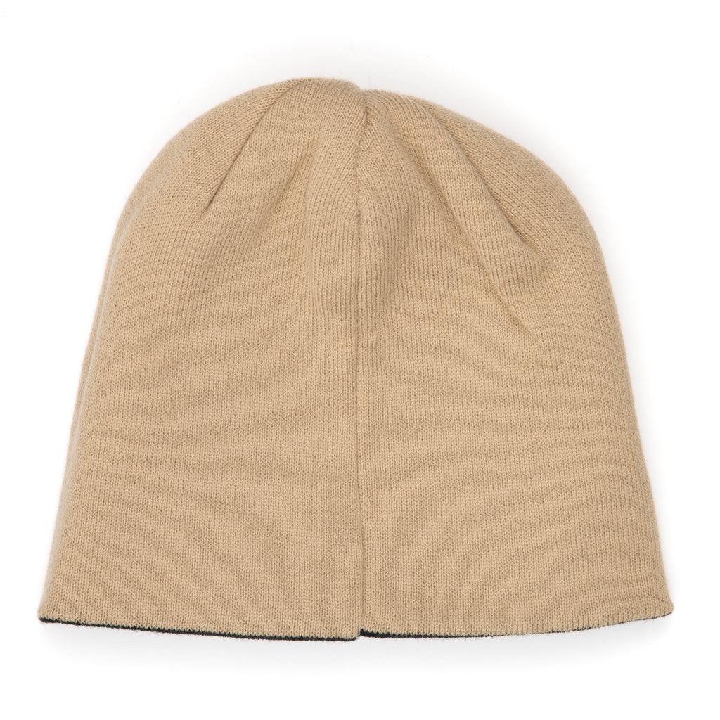 Shadow Plaid Reversible Skully - Khaki