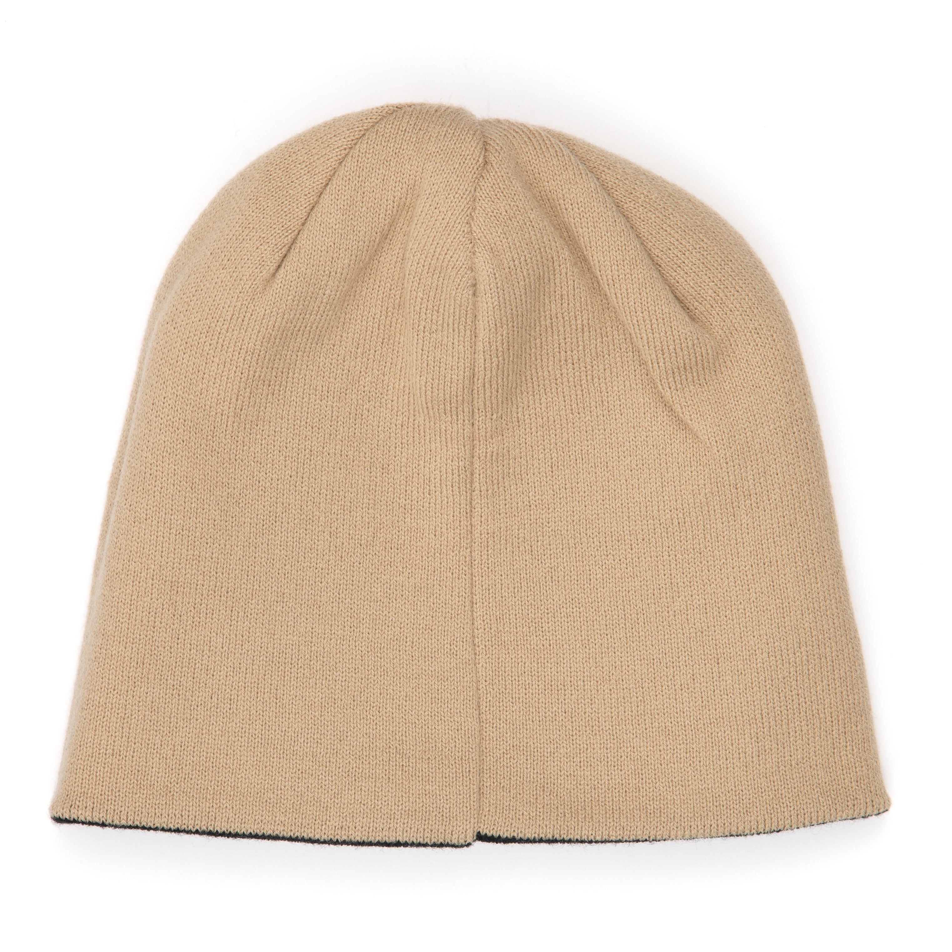Shadow Plaid Reversible Skully - Khaki