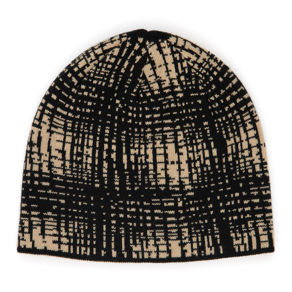 Shadow Plaid Reversible Skully - Khaki