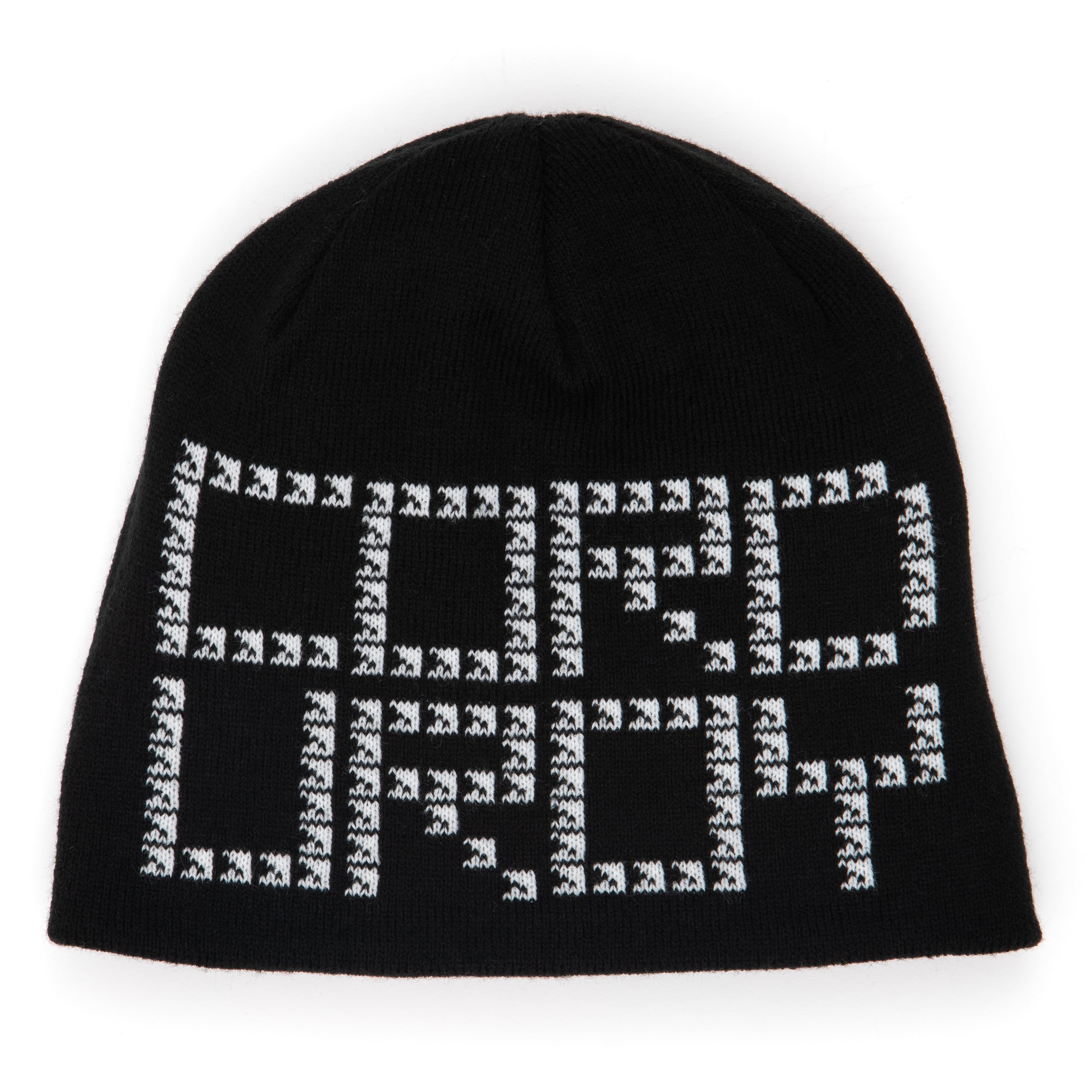 Shadow Plaid Reversible Skully - Red